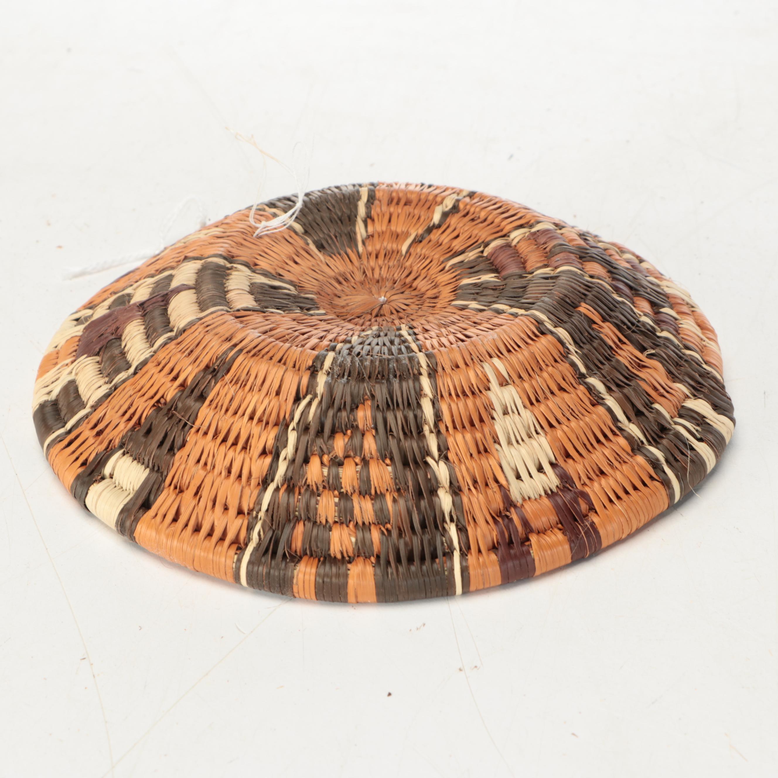 Botswanan Artisan Crafted Mokolwane Palm Baskets