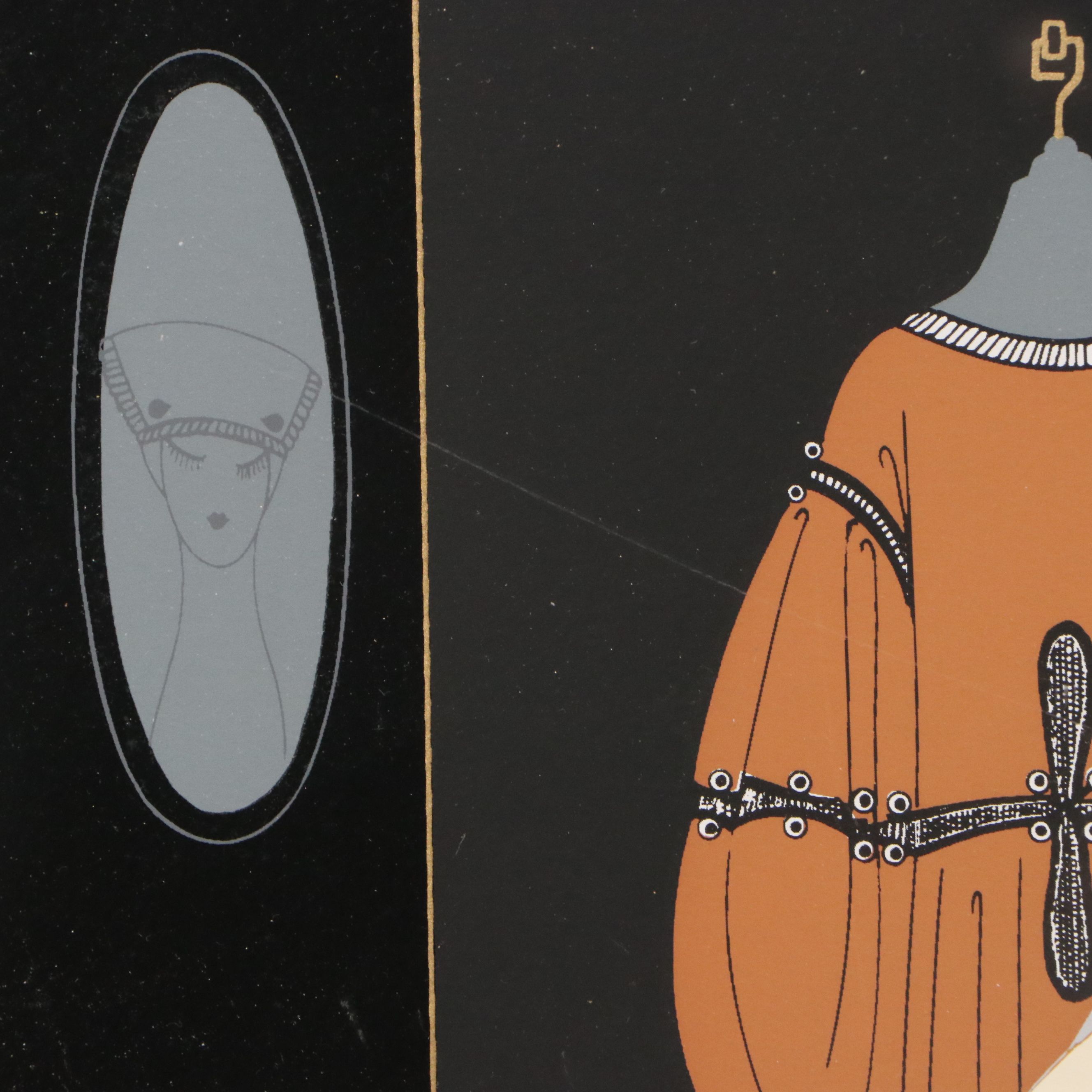 Romain "Erté" de Tirtoff Serigraph "The Choice," 1981