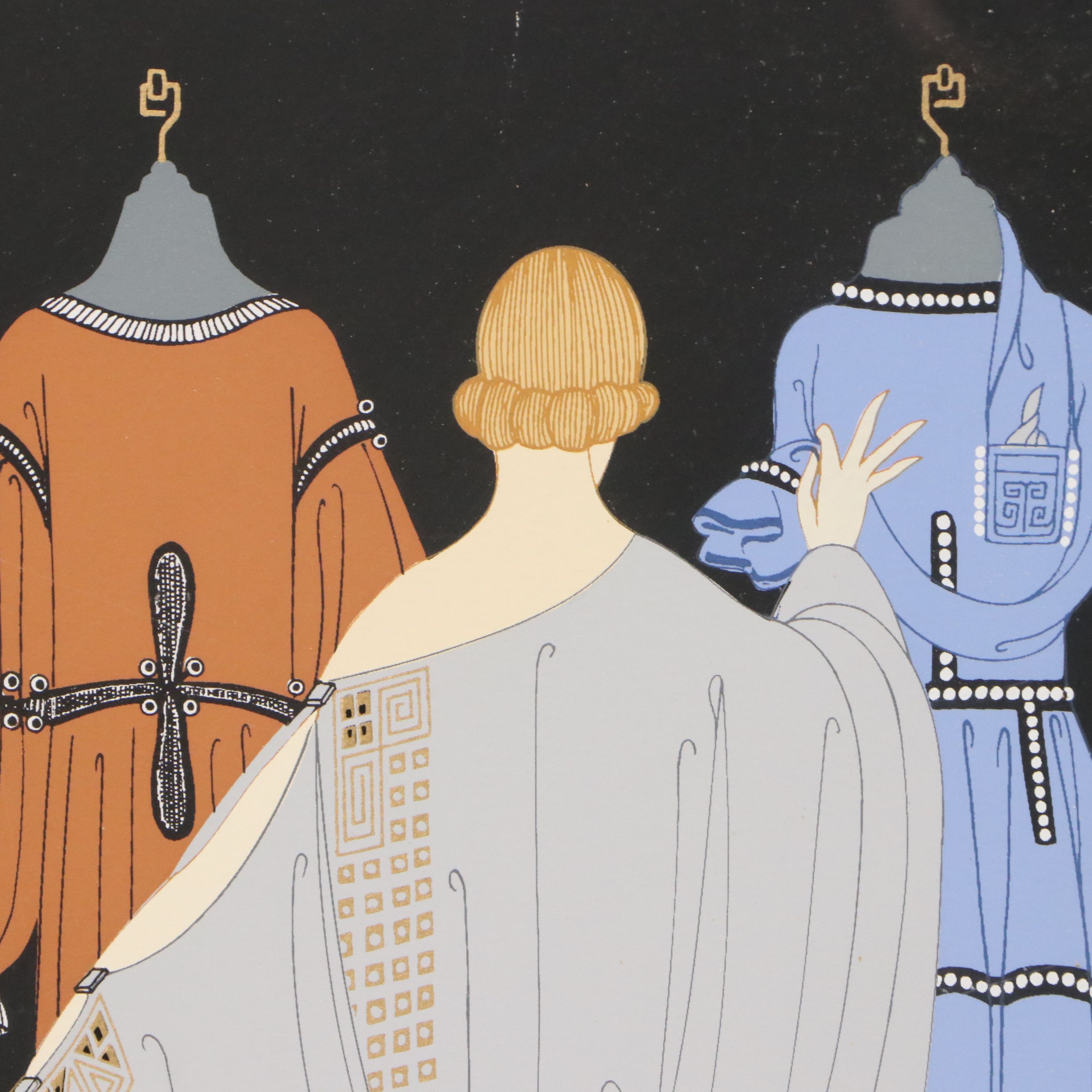 Romain "Erté" de Tirtoff Serigraph "The Choice," 1981