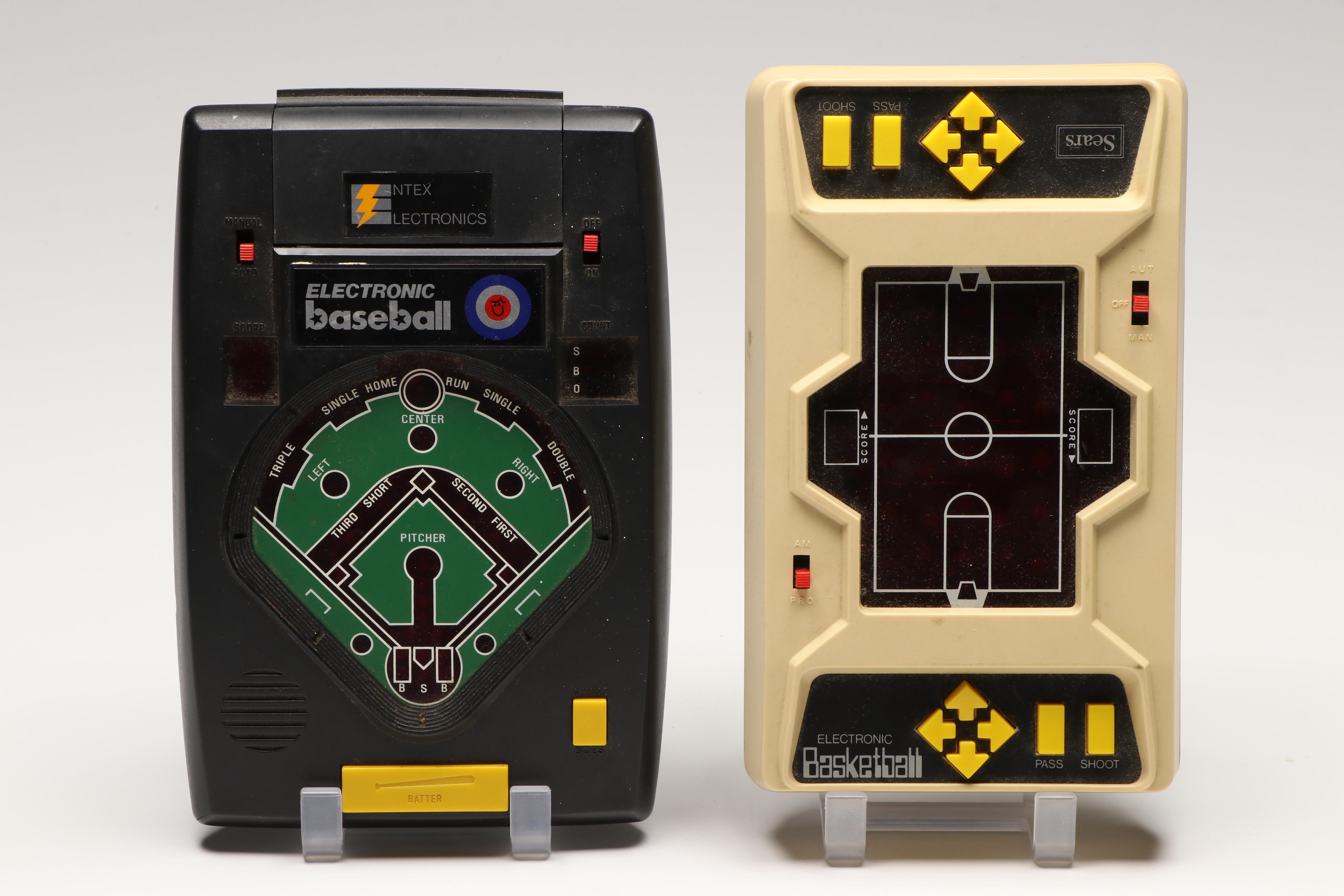 Space Invader, Kingpin Pinball and More Vintage Handheld Arcade Games