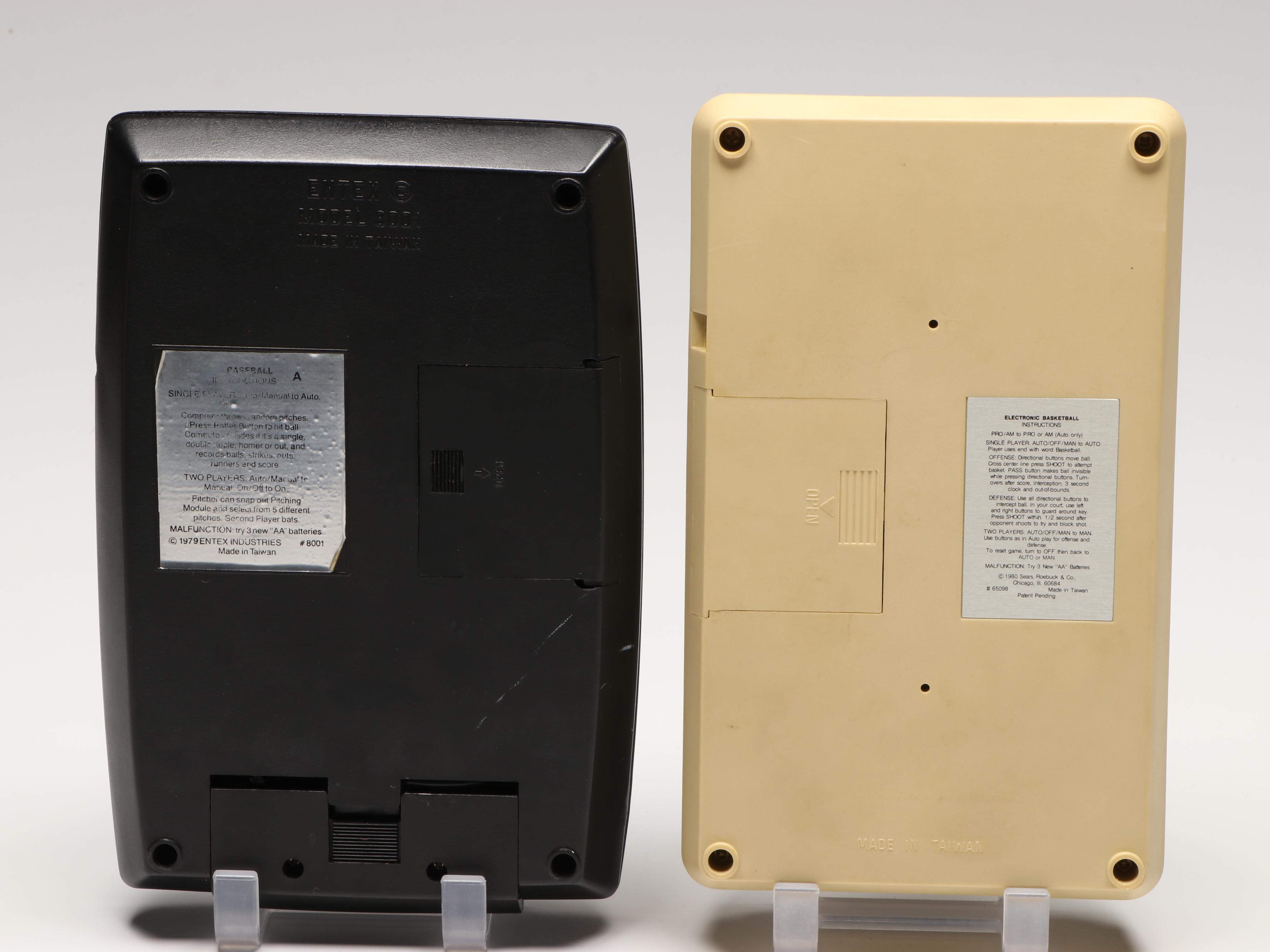 Space Invader, Kingpin Pinball and More Vintage Handheld Arcade Games