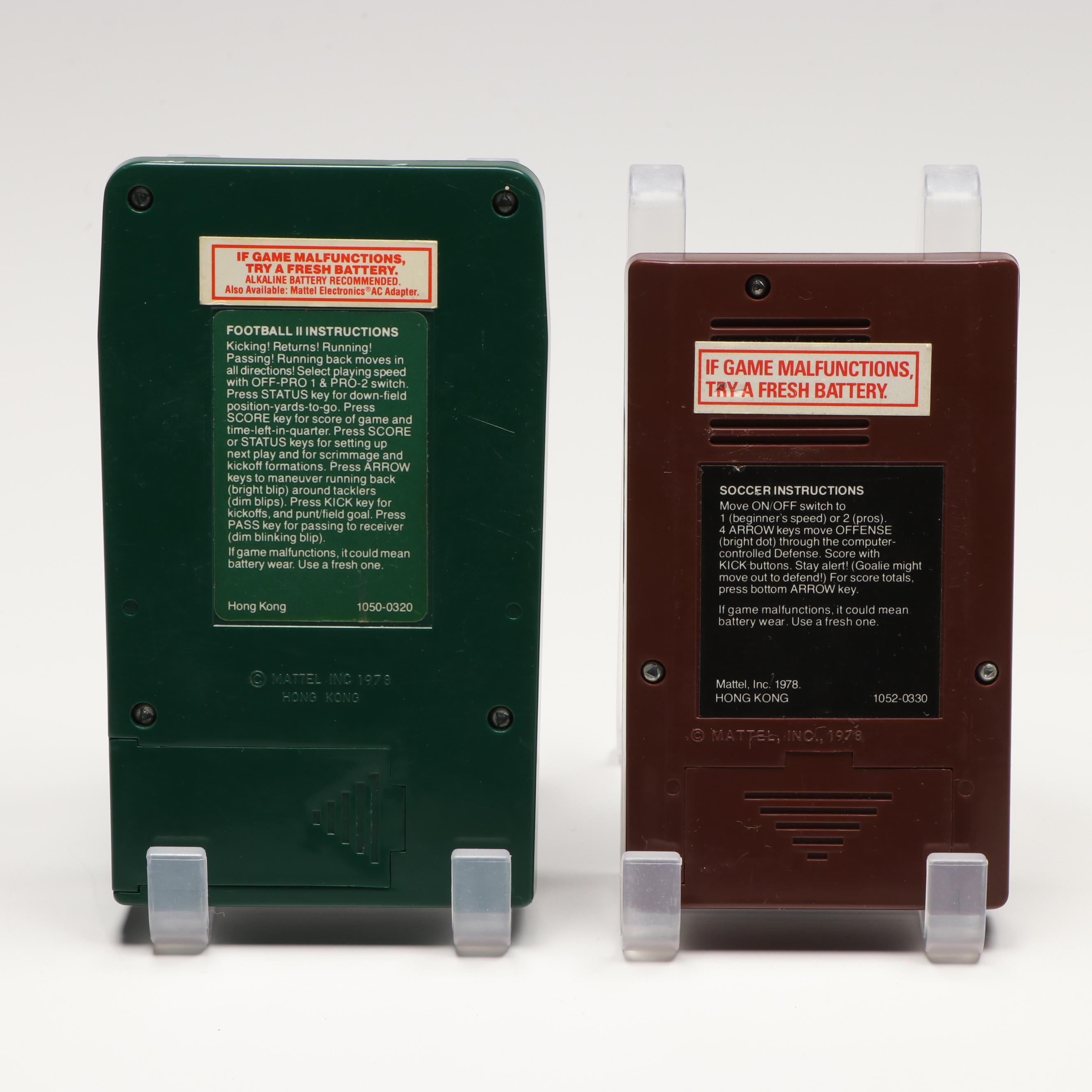 Space Invader, Kingpin Pinball and More Vintage Handheld Arcade Games