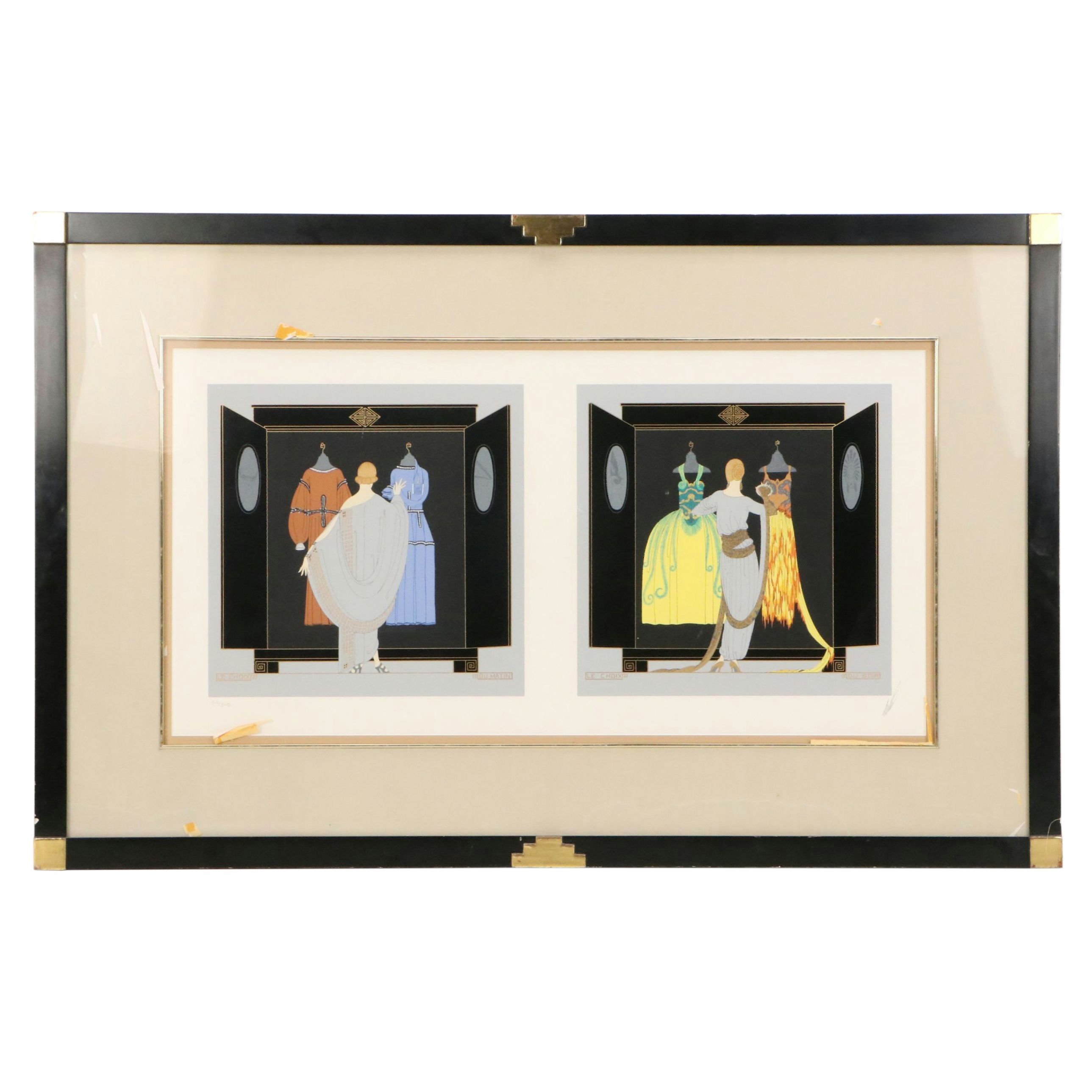 Romain "Erté" de Tirtoff Serigraph "The Choice," 1981