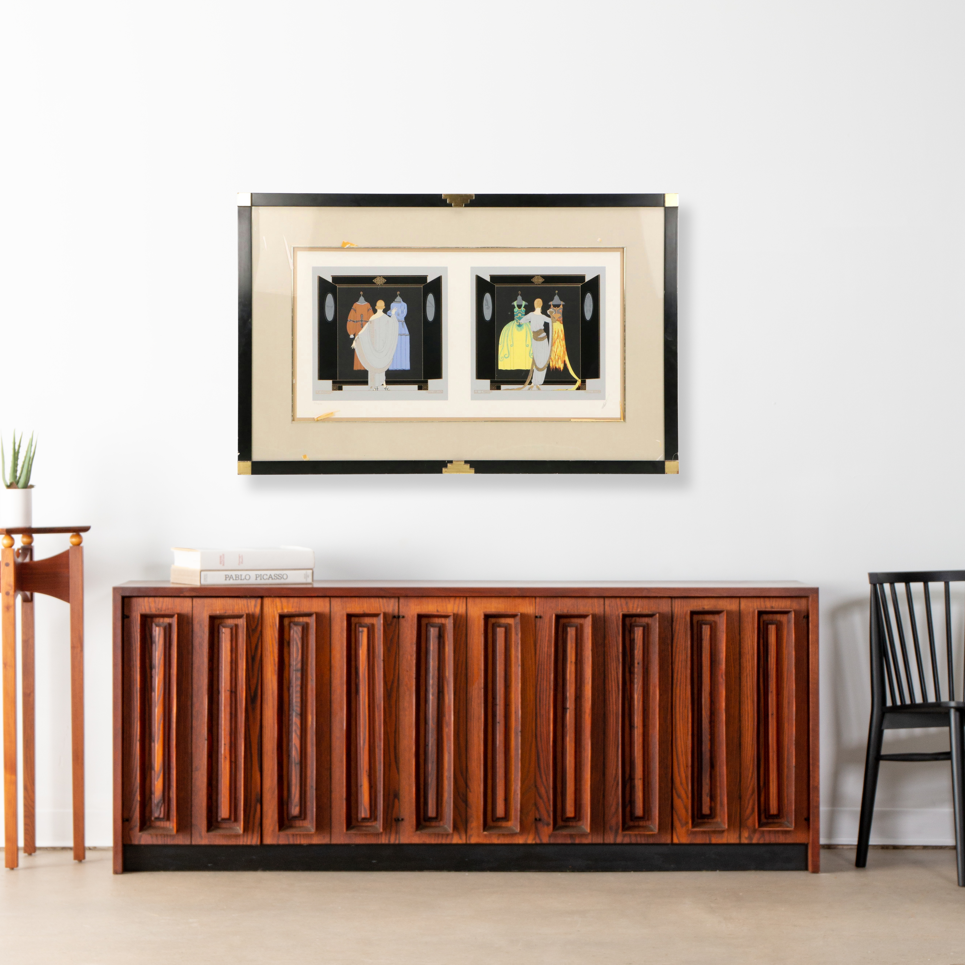 Romain "Erté" de Tirtoff Serigraph "The Choice," 1981