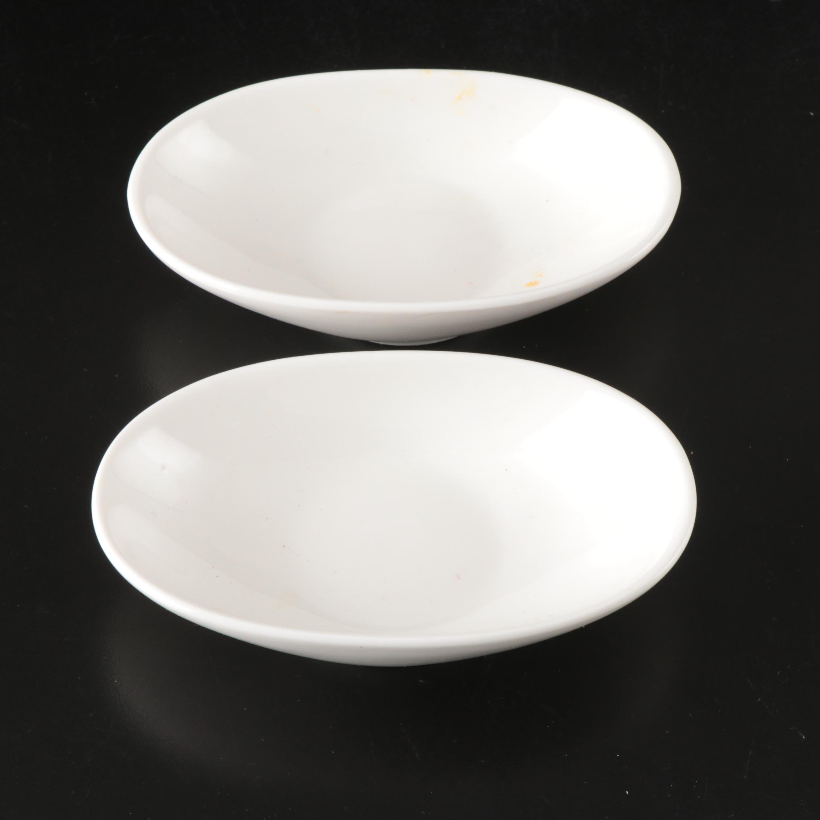 Crate & Barrel Oven Mitts with World Market White Ceramic and More Dinnerware