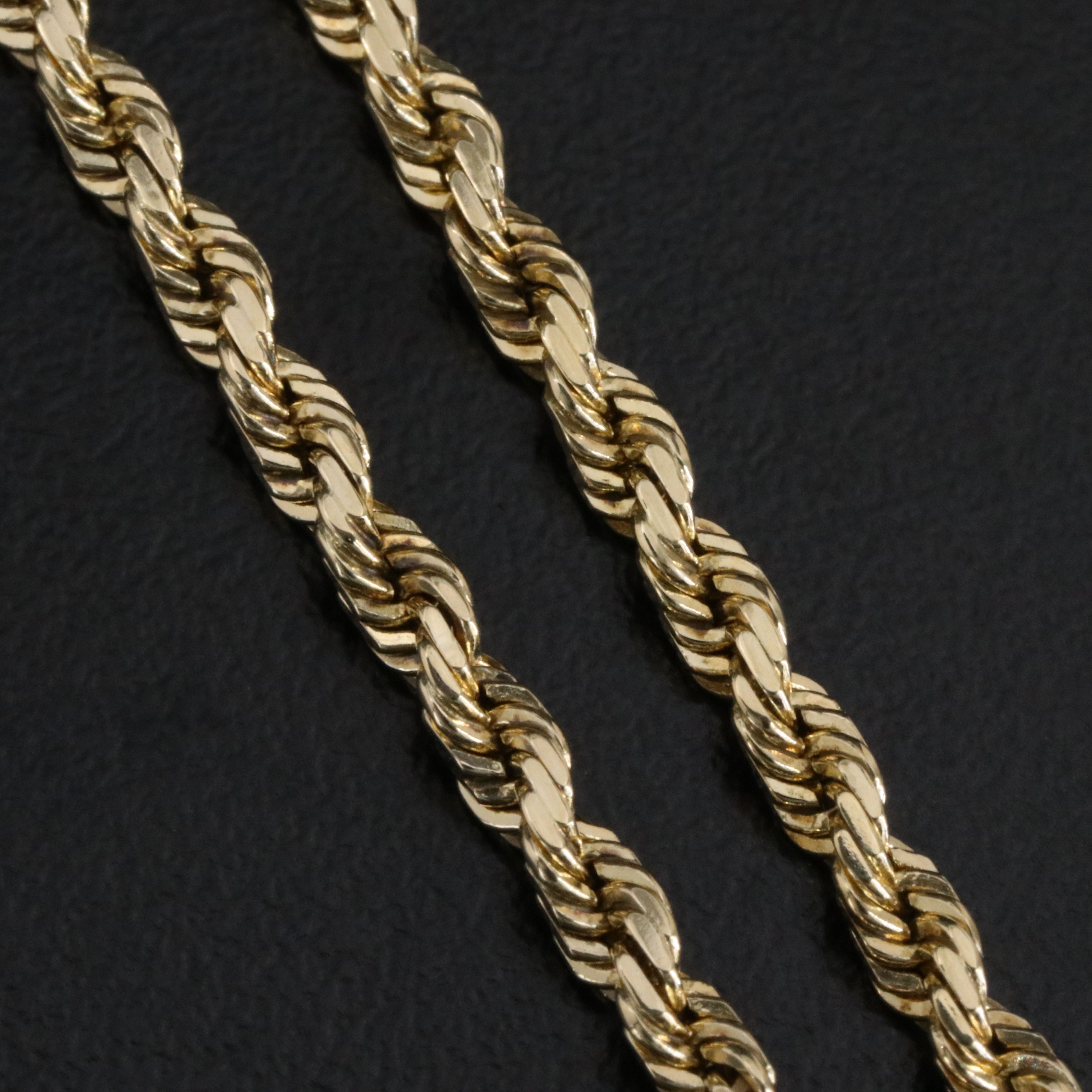 14K Rope Chain Necklace