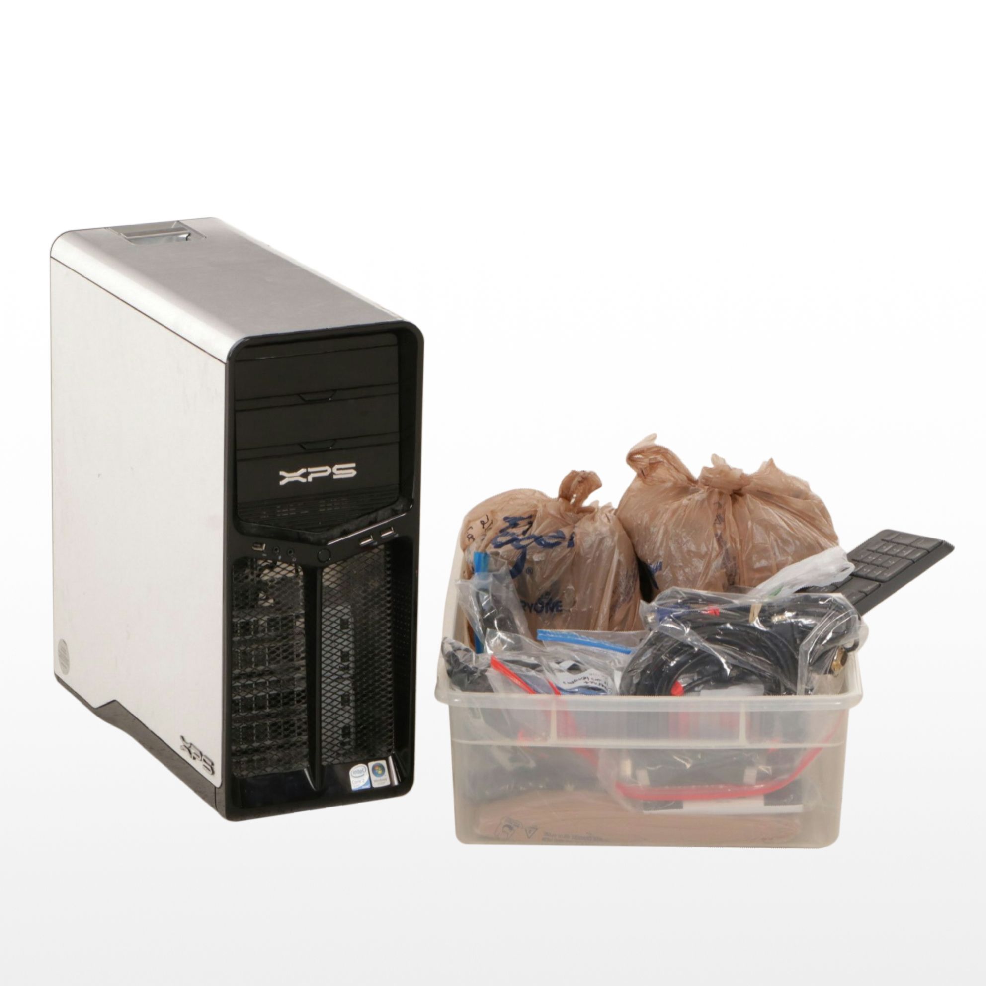 XPS Dell 630i Desktop Shell with Intel Core 2 CPU, Wireless Keyboard and More