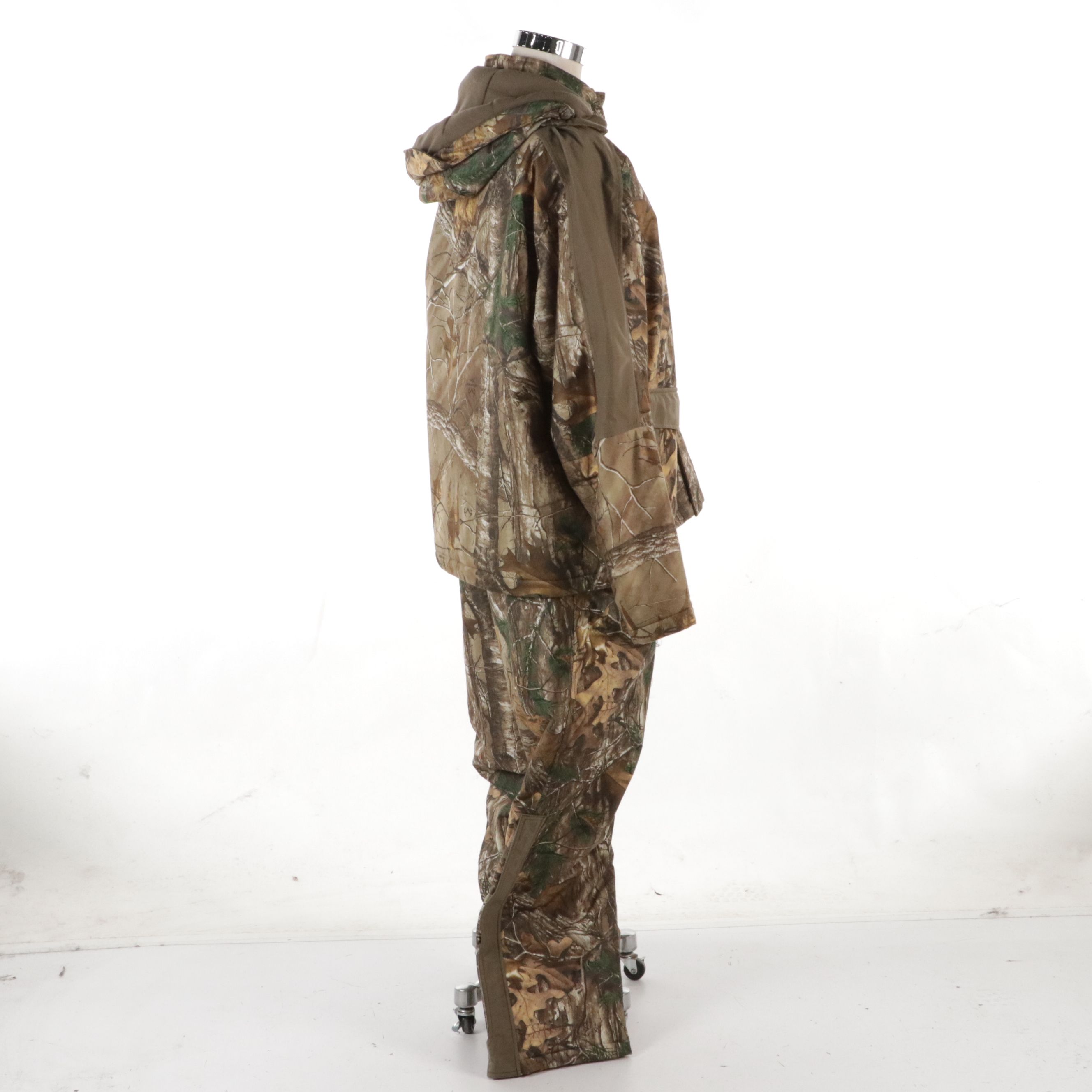 Men's Field & Stream Camouflage Insulated Bib, Hunting Jacket & Gloves, With Tag