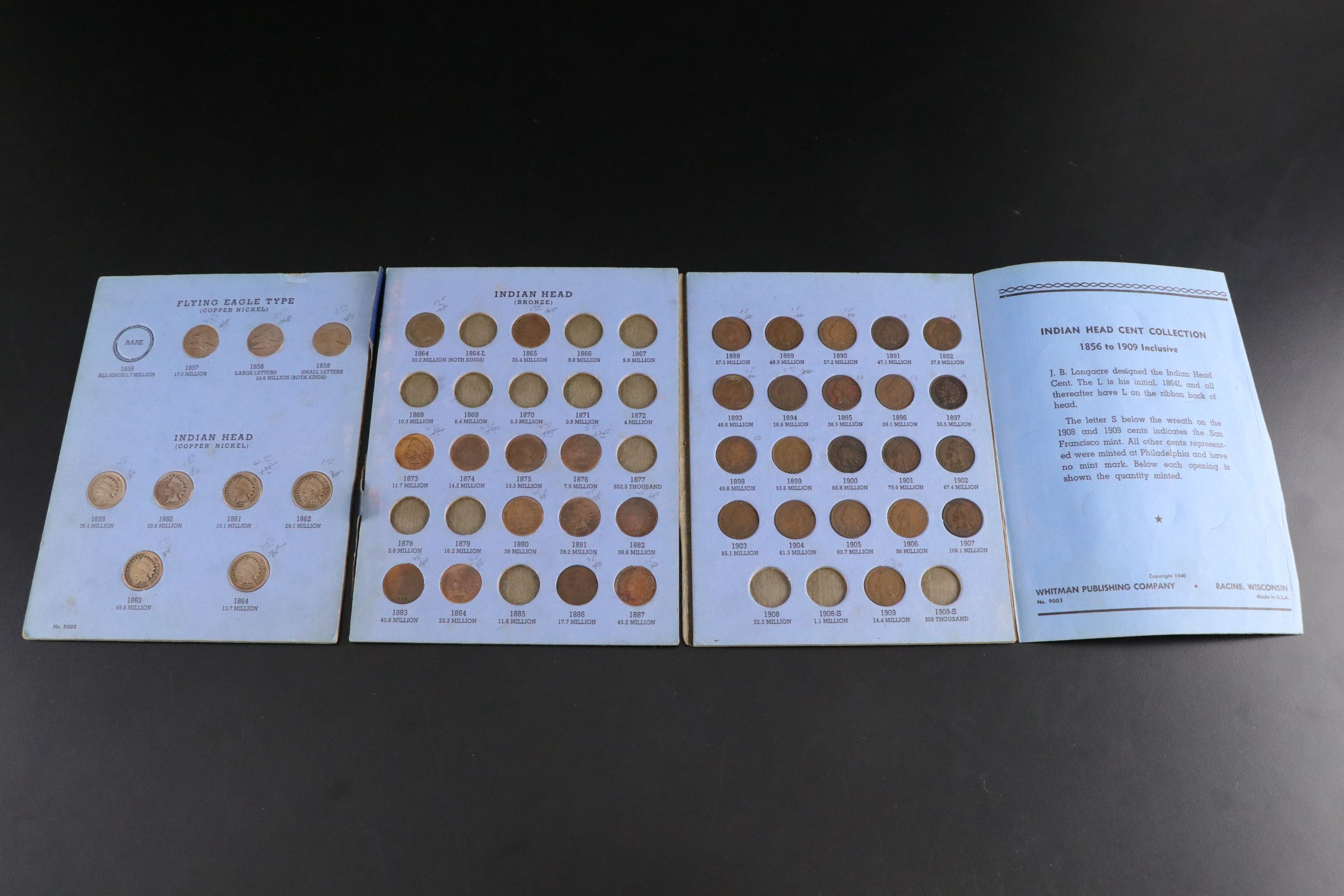 Flying Eagle and Indian Head Cents