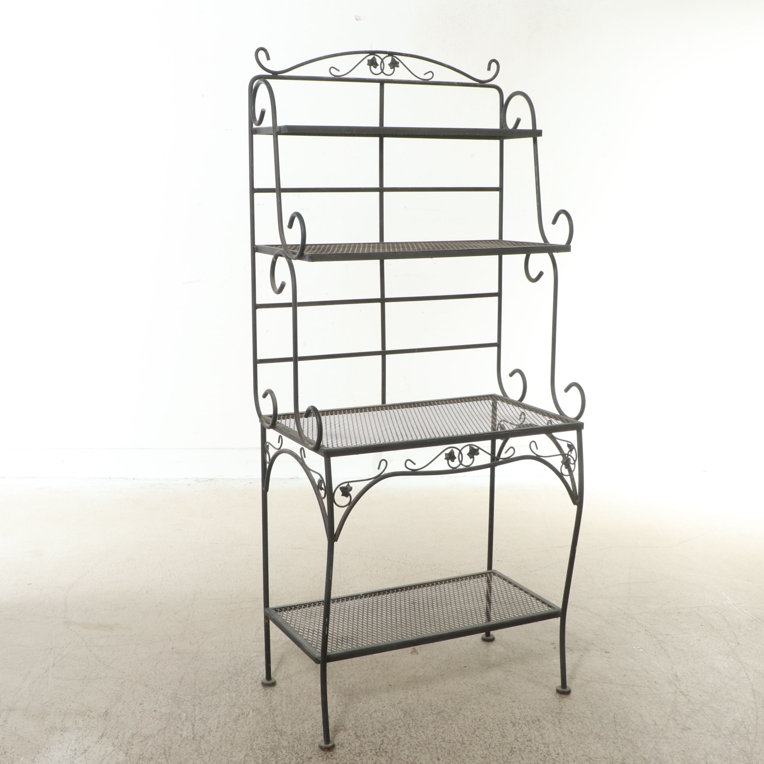 Wrought Iron Baker's Rack