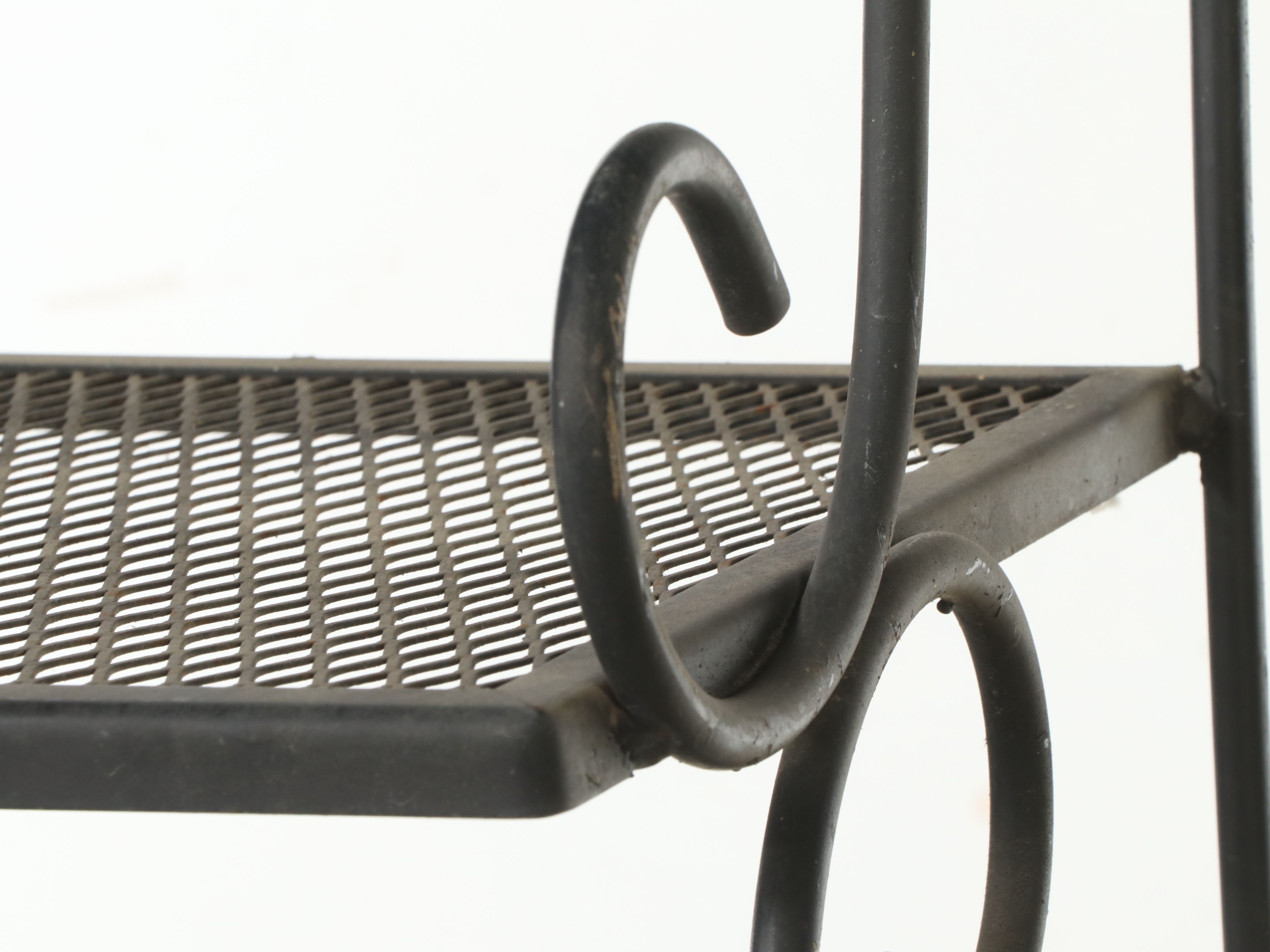 Wrought Iron Baker's Rack