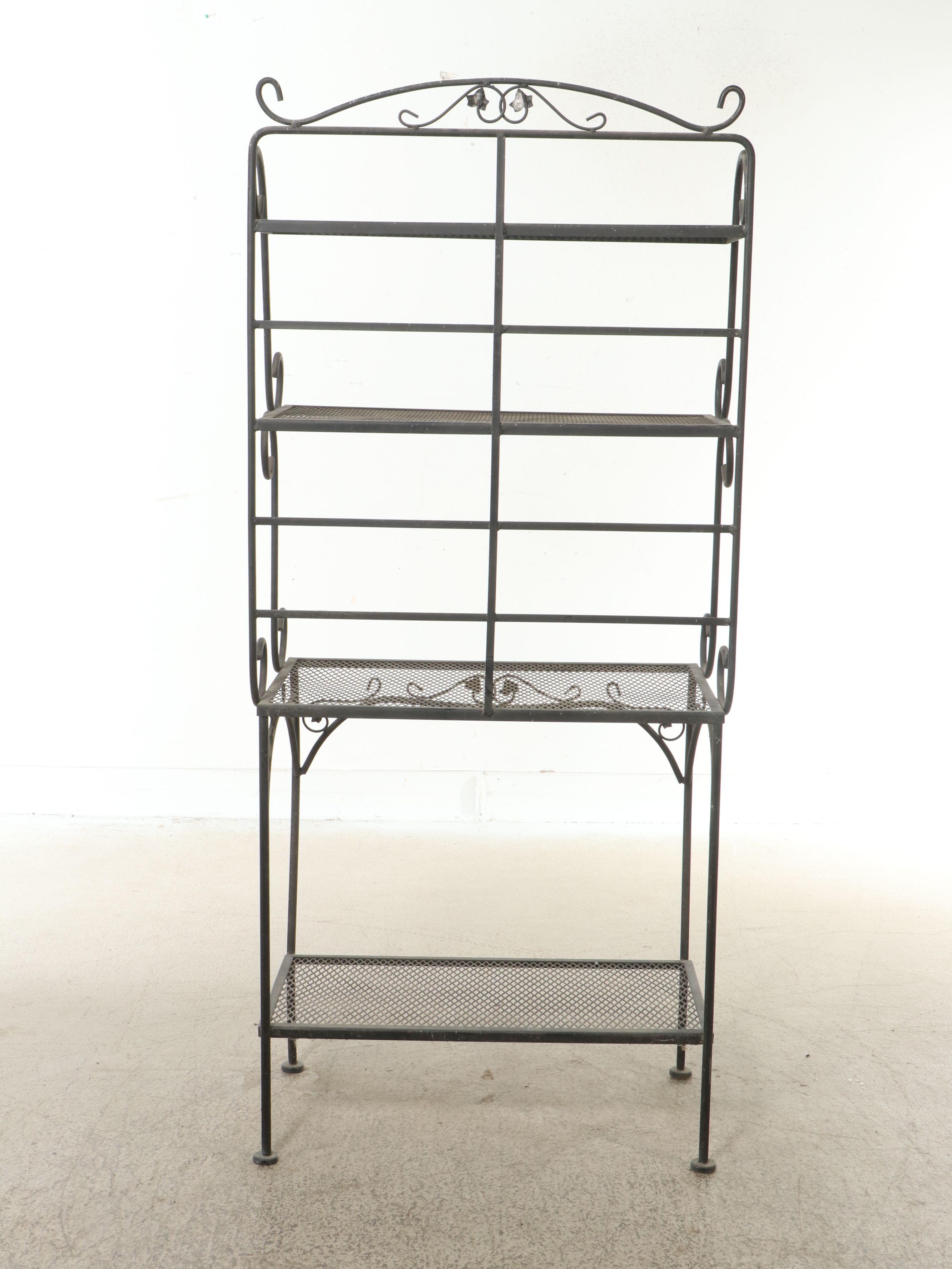 Wrought Iron Baker's Rack