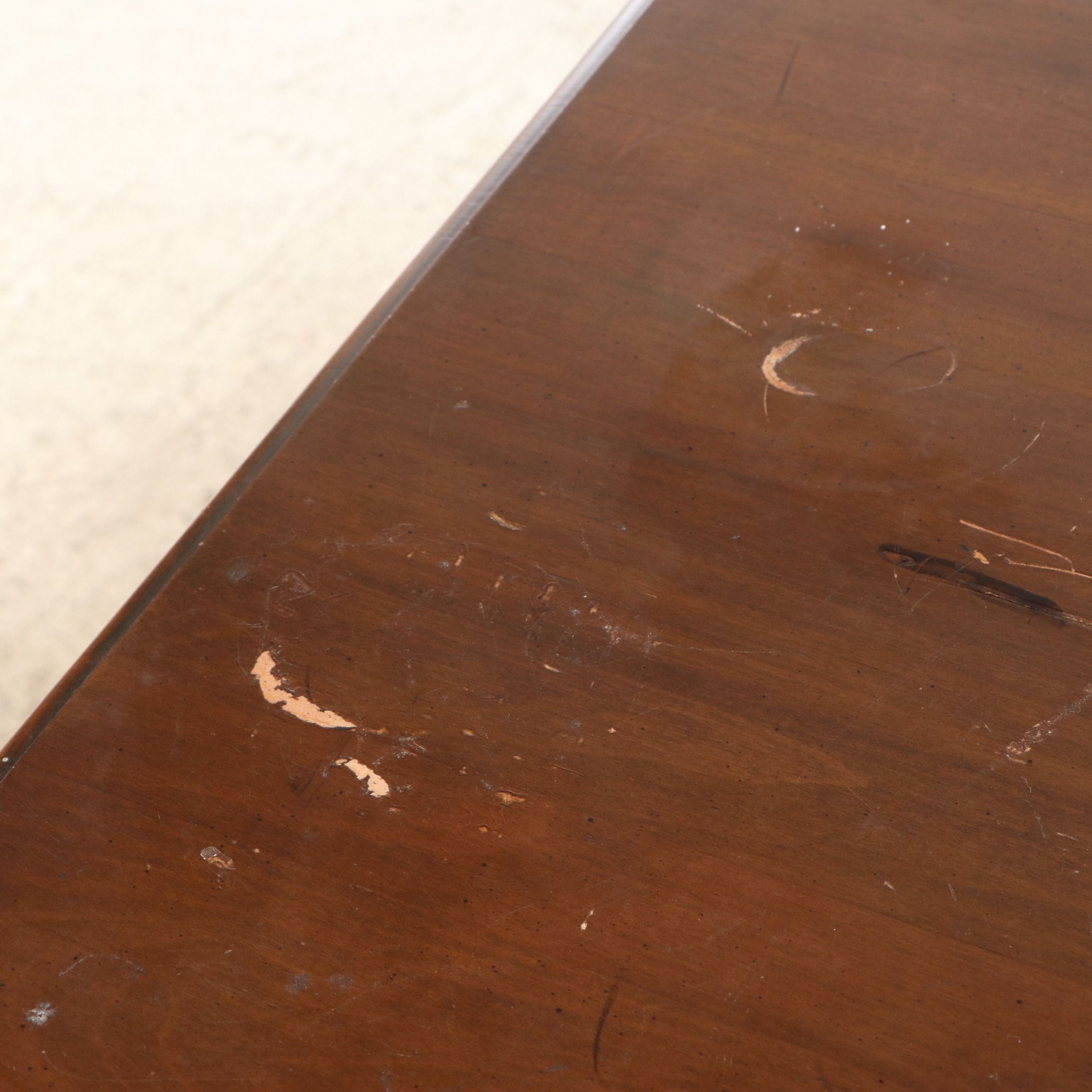 French Provincial Style Carved Wood Cabinet, Early to Mid-20th Century