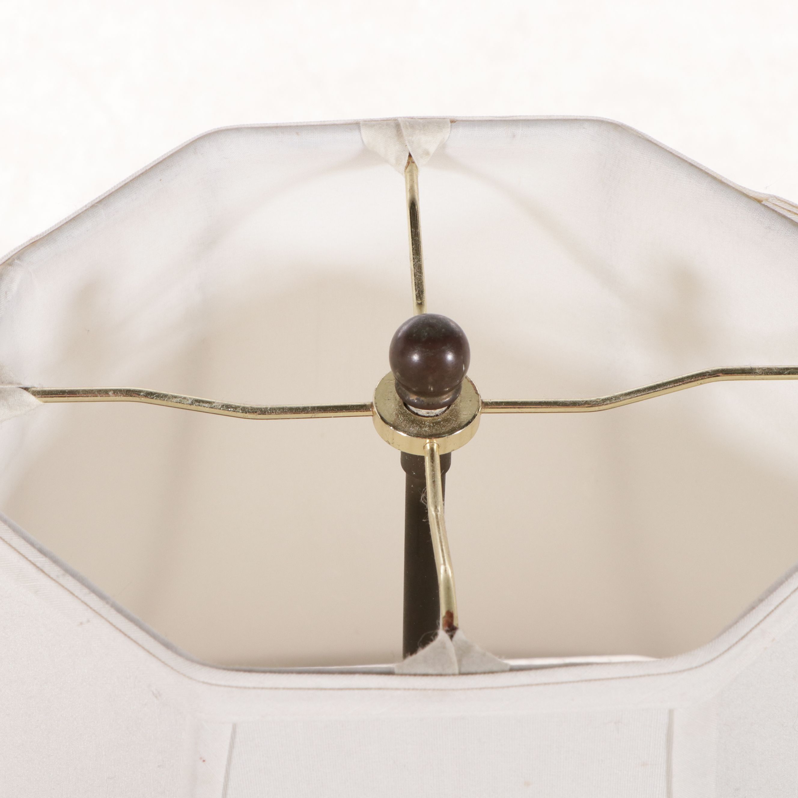 Georgian Style Mahogany Two-Tiered Lamp Table, Mid-20th Century