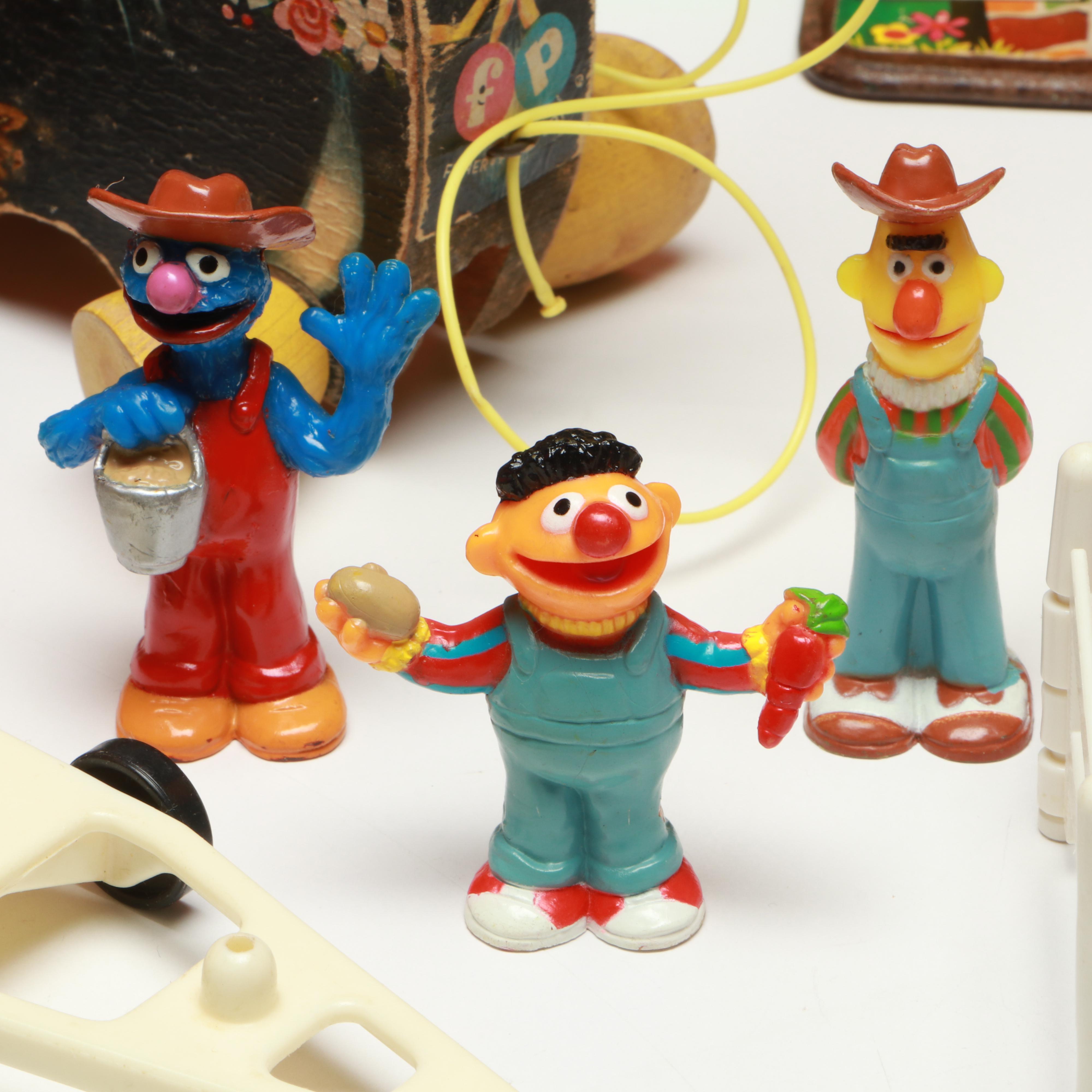 Tyco "Sesame Street Farm," Fisher-Price Play Family House, and More Toys