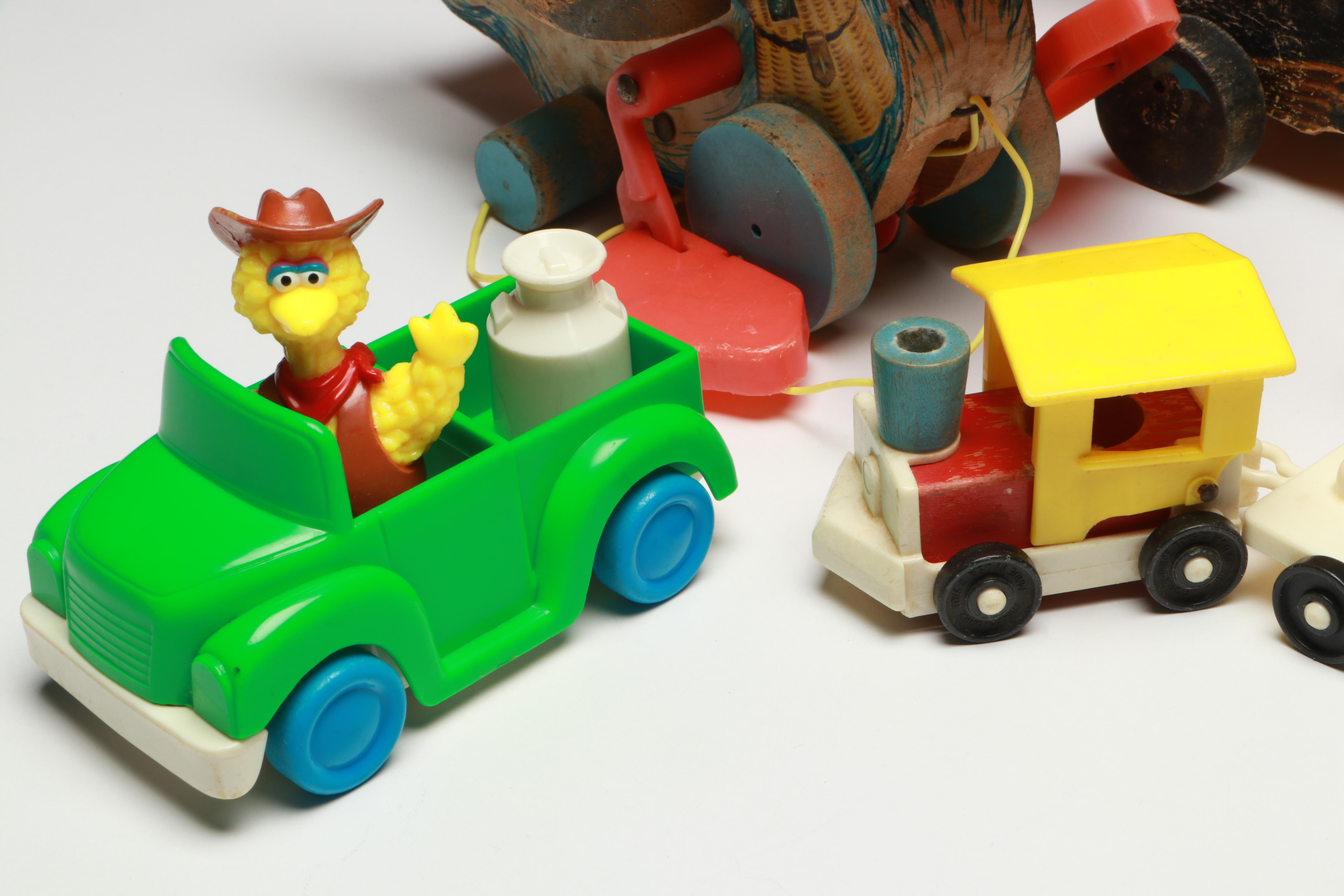 Tyco "Sesame Street Farm," Fisher-Price Play Family House, and More Toys