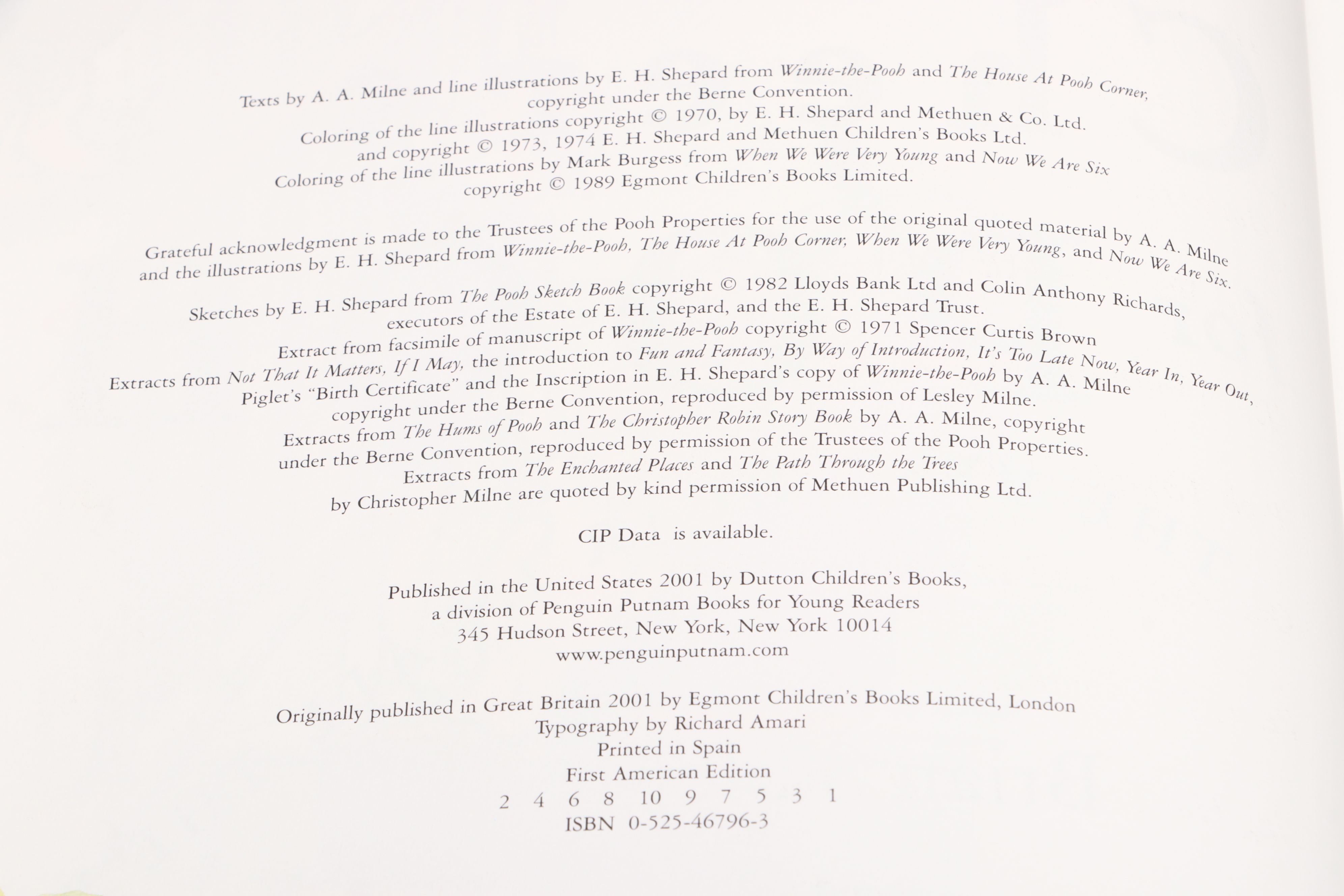 "Three Cheers For Pooh" and More Children's Picture Books