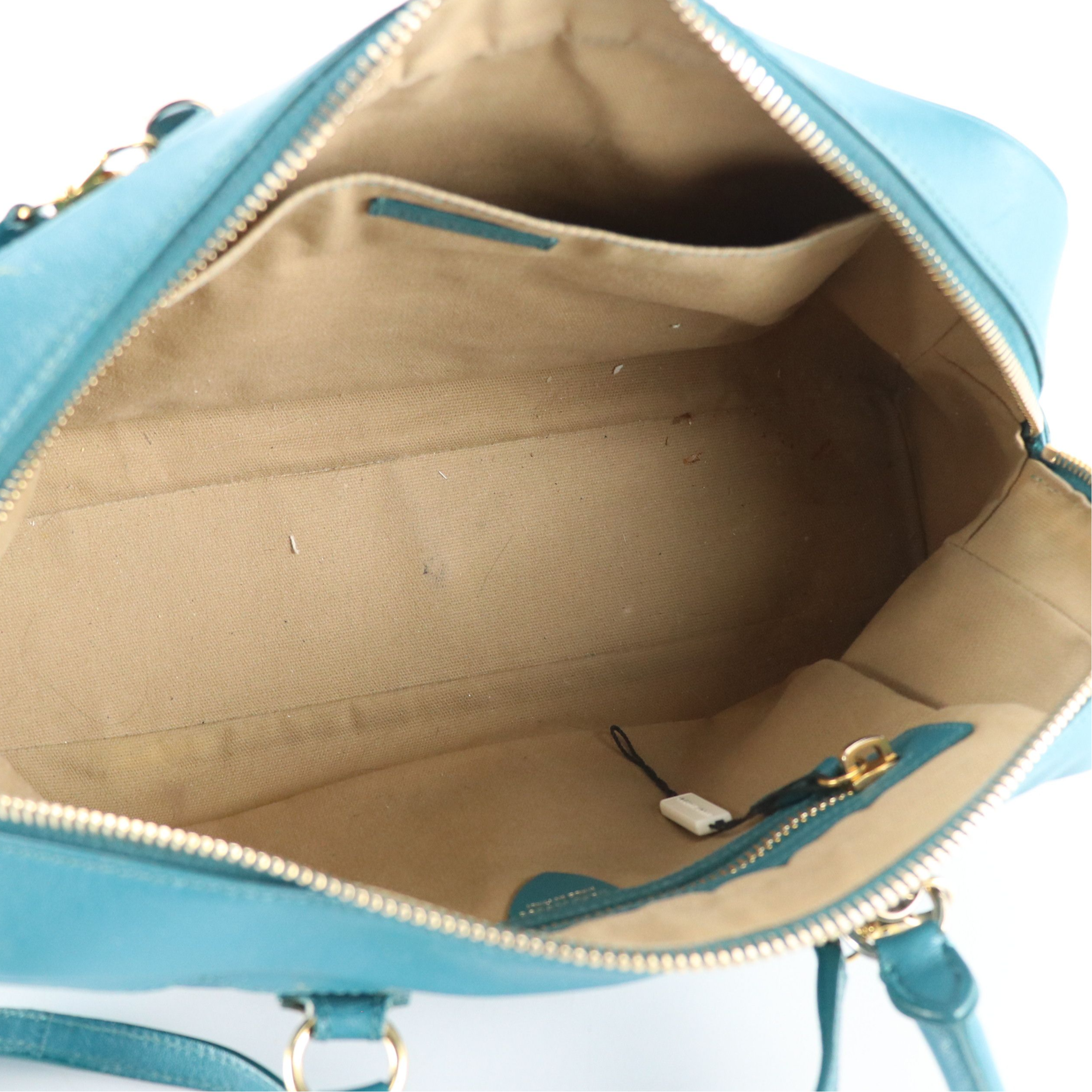 Marc Jacobs the Venetia Two-Way Bag in Teal Leather