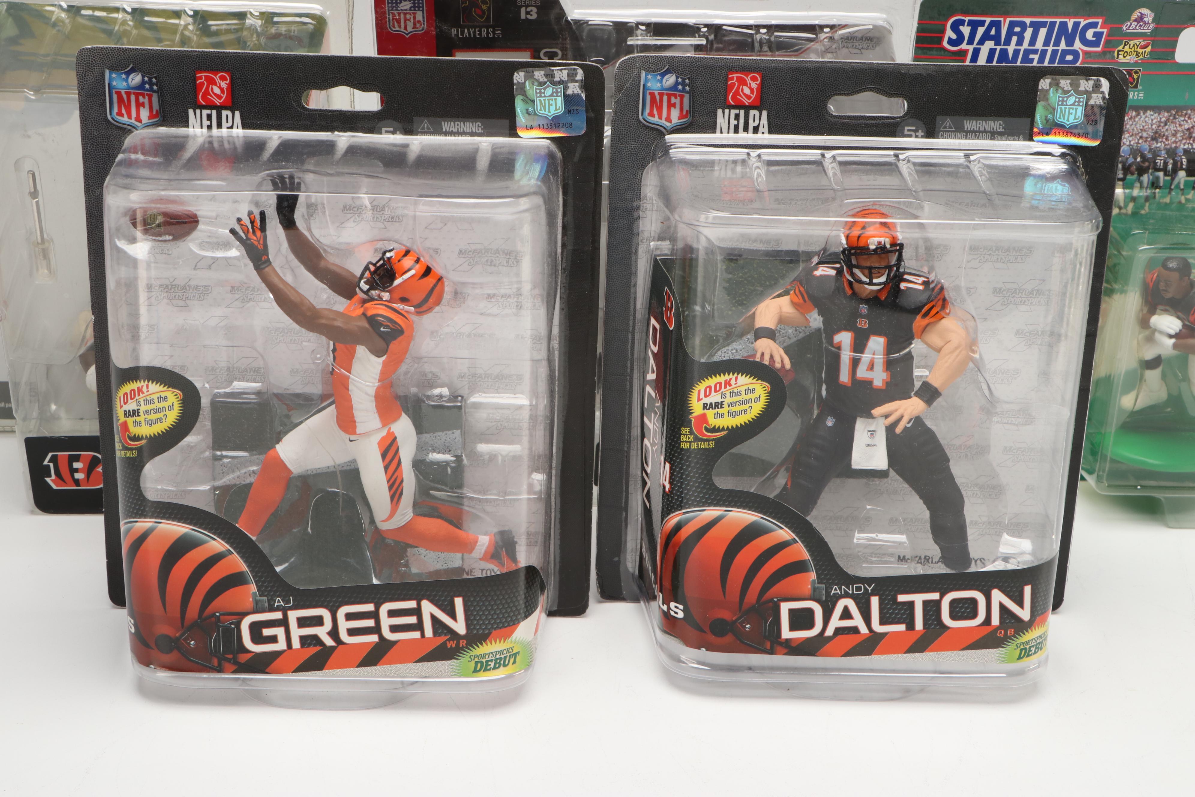 Chad Johnson, Carson Palmer and More Cincinnati Bengals Action Figures