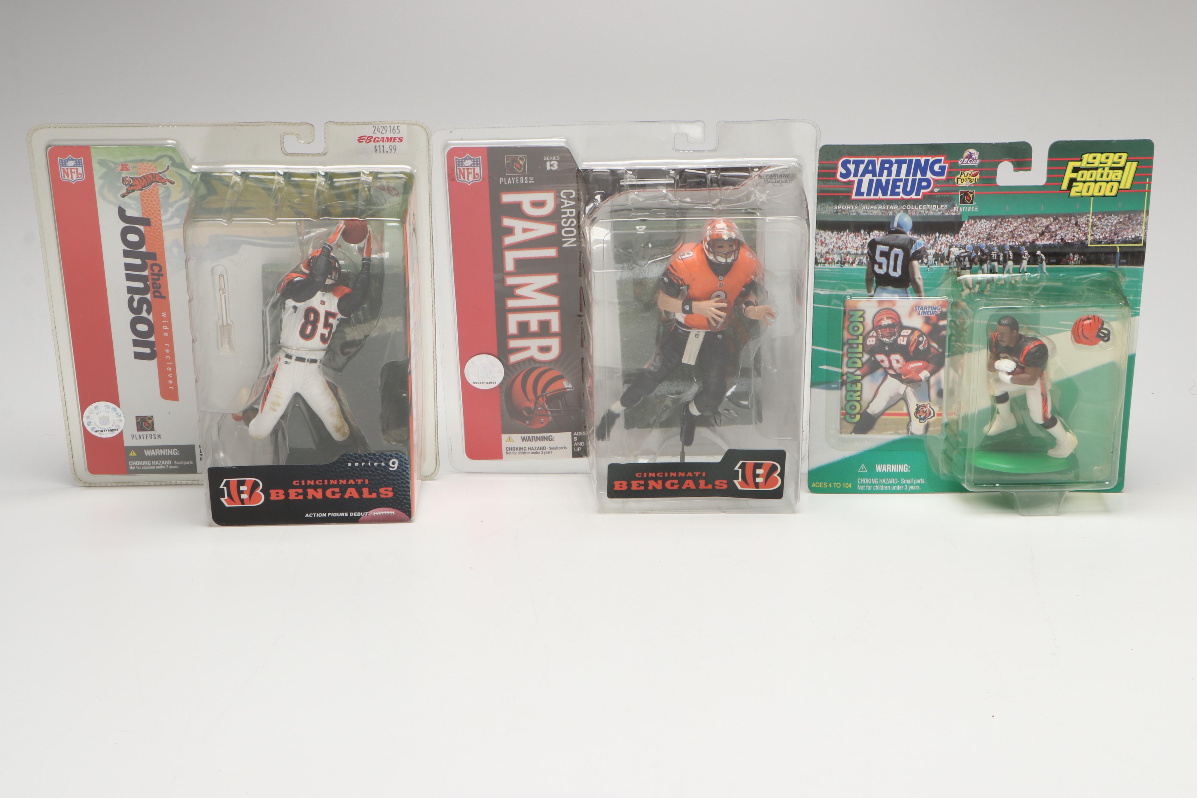Chad Johnson, Carson Palmer and More Cincinnati Bengals Action Figures