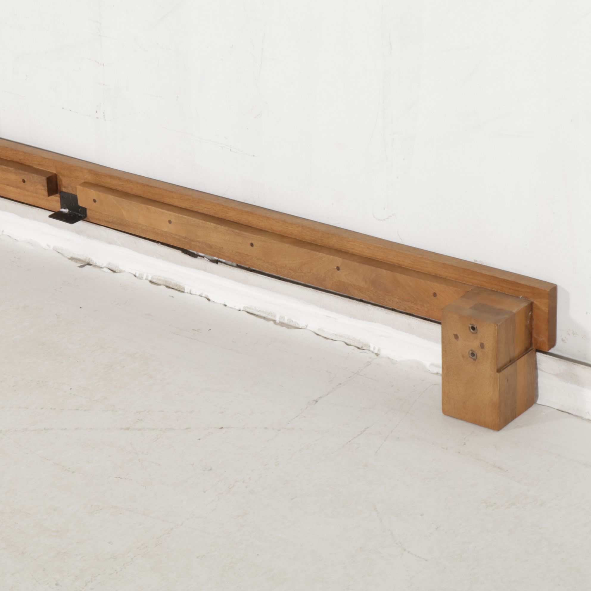 CB2 "Dondra" Reclaimed Teak King Size Bed Frame, 2020