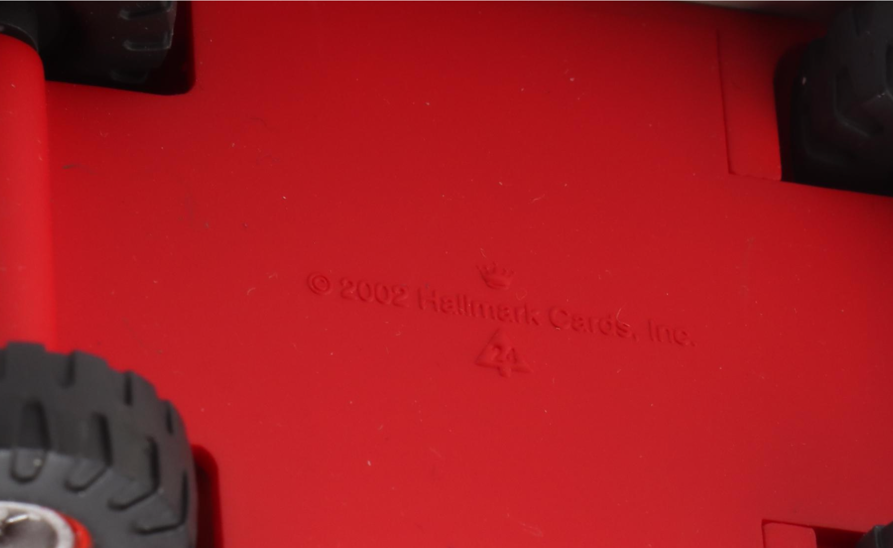 Hallmark Keepsake "Santa's Snowplow" with Other Vintage Hallmark Ornaments