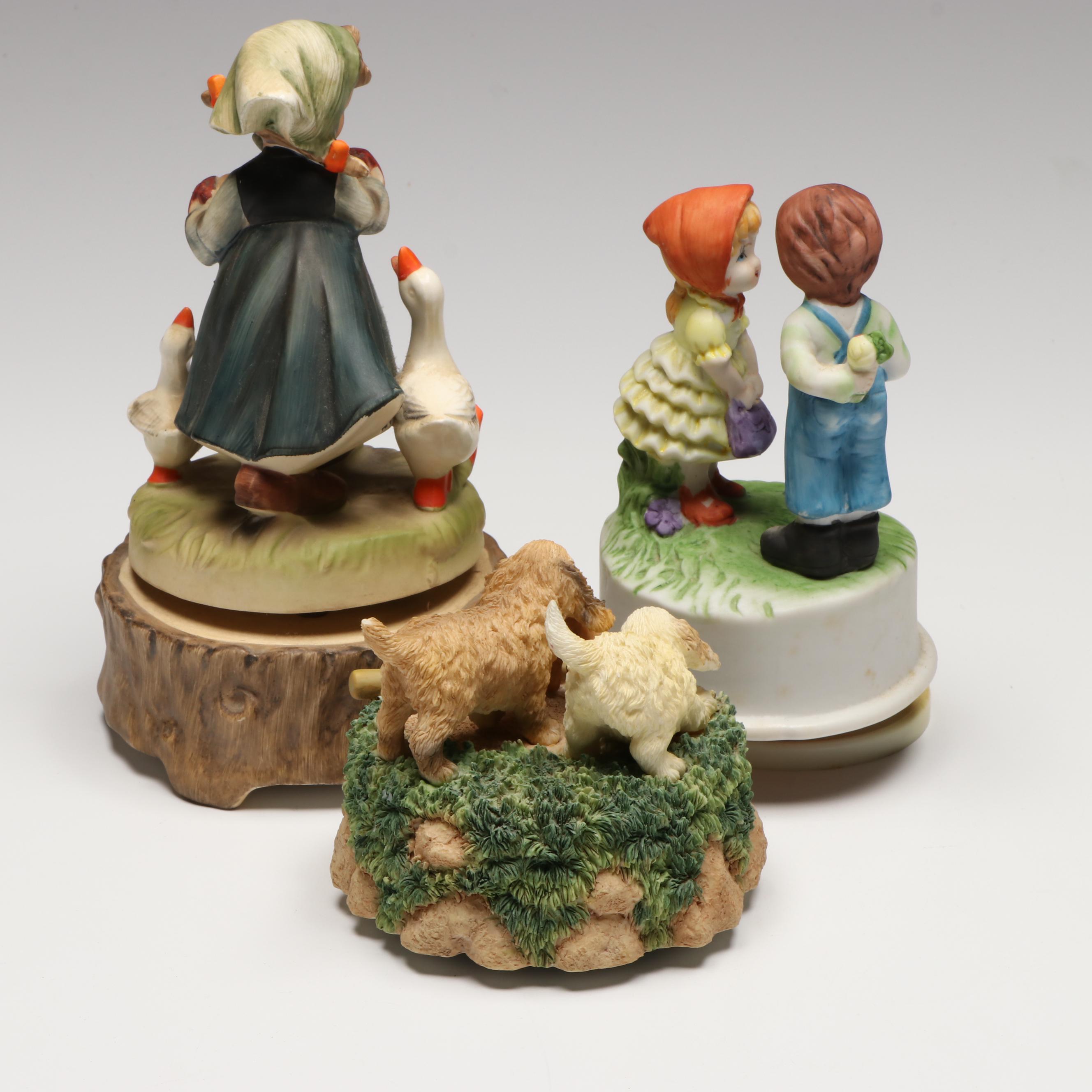 San Francisco Music Box Co. and Other Wind-Up Musical Figures