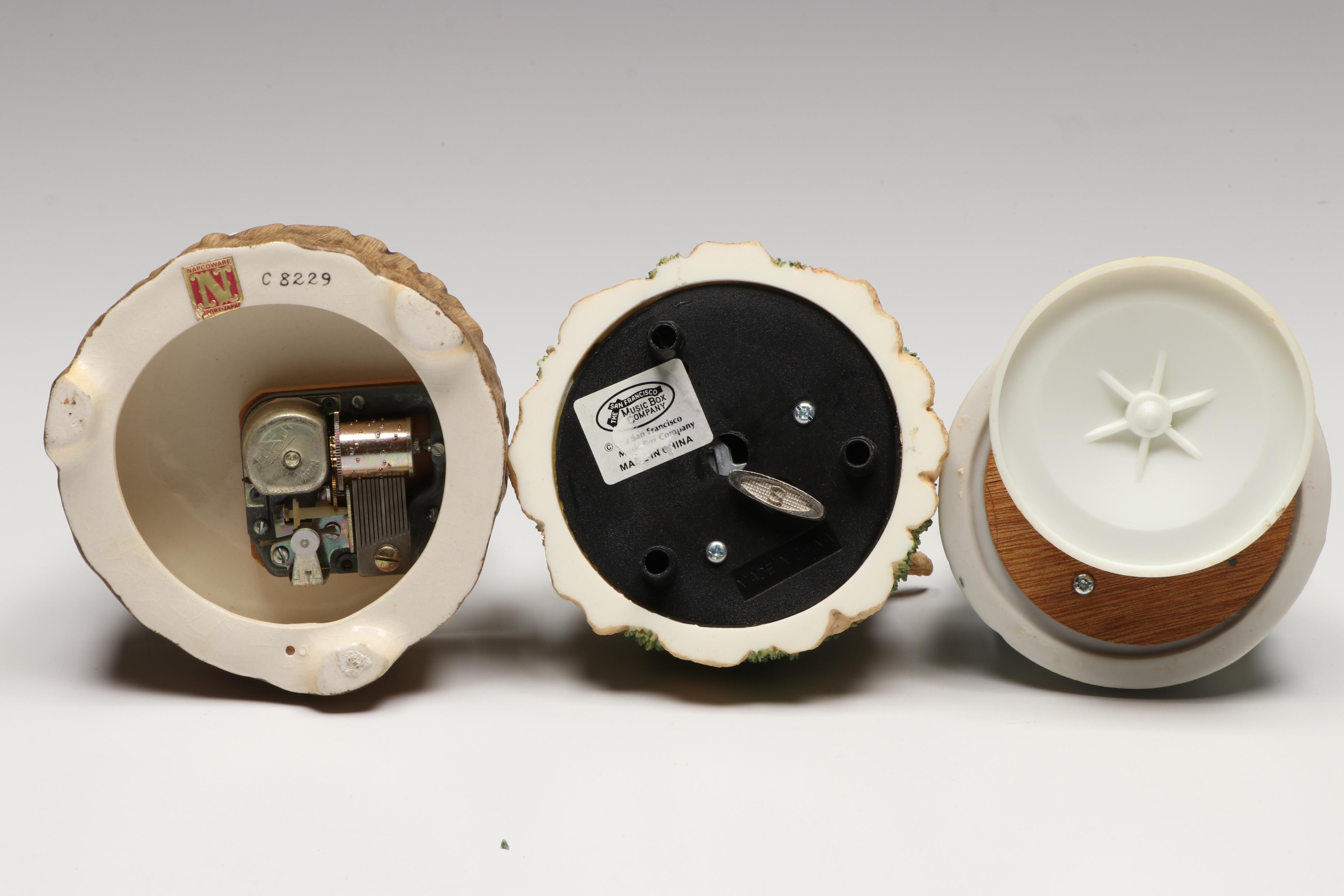 San Francisco Music Box Co. and Other Wind-Up Musical Figures