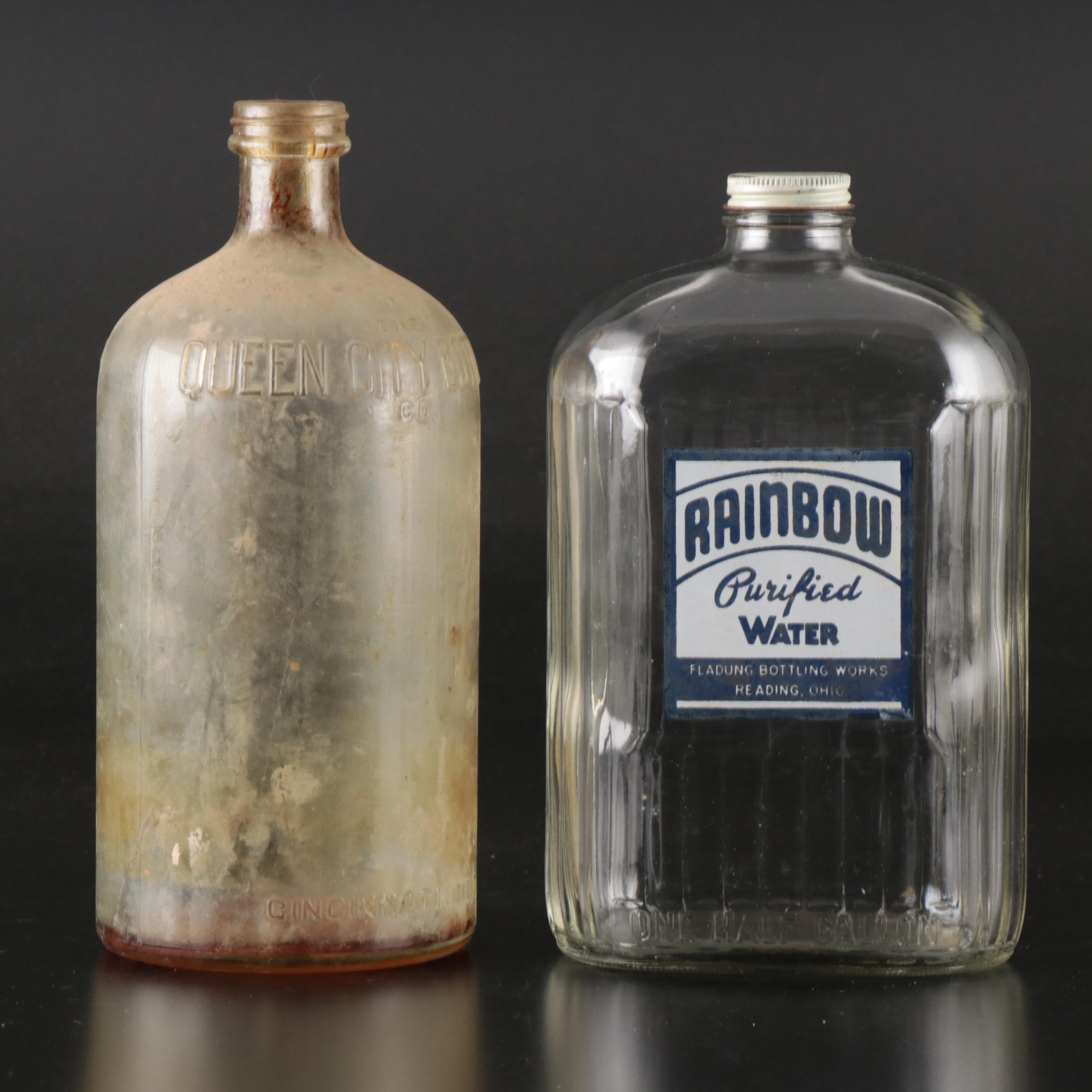 Fladung and Queen City Bottling Glass Bottles