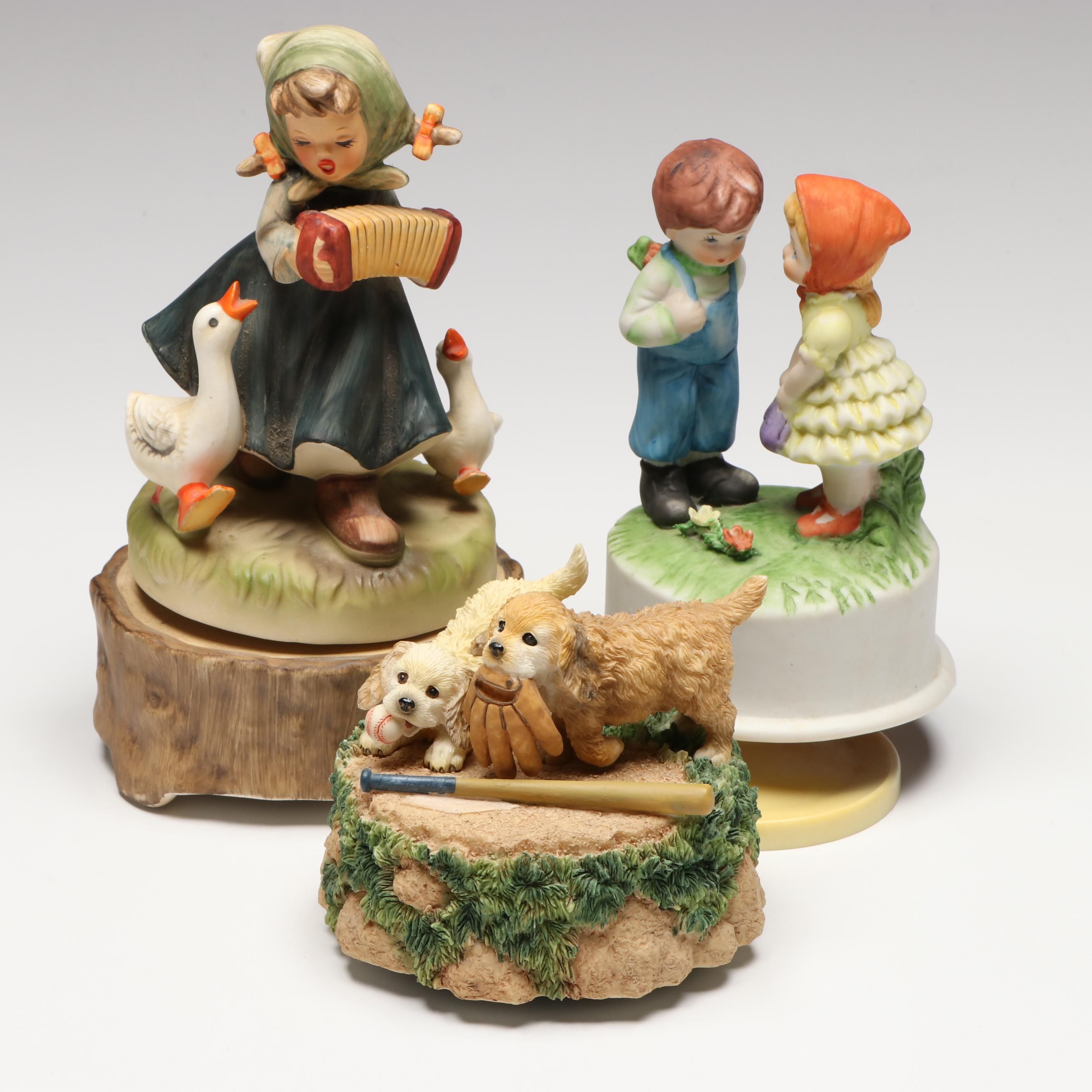 San Francisco Music Box Co. and Other Wind-Up Musical Figures
