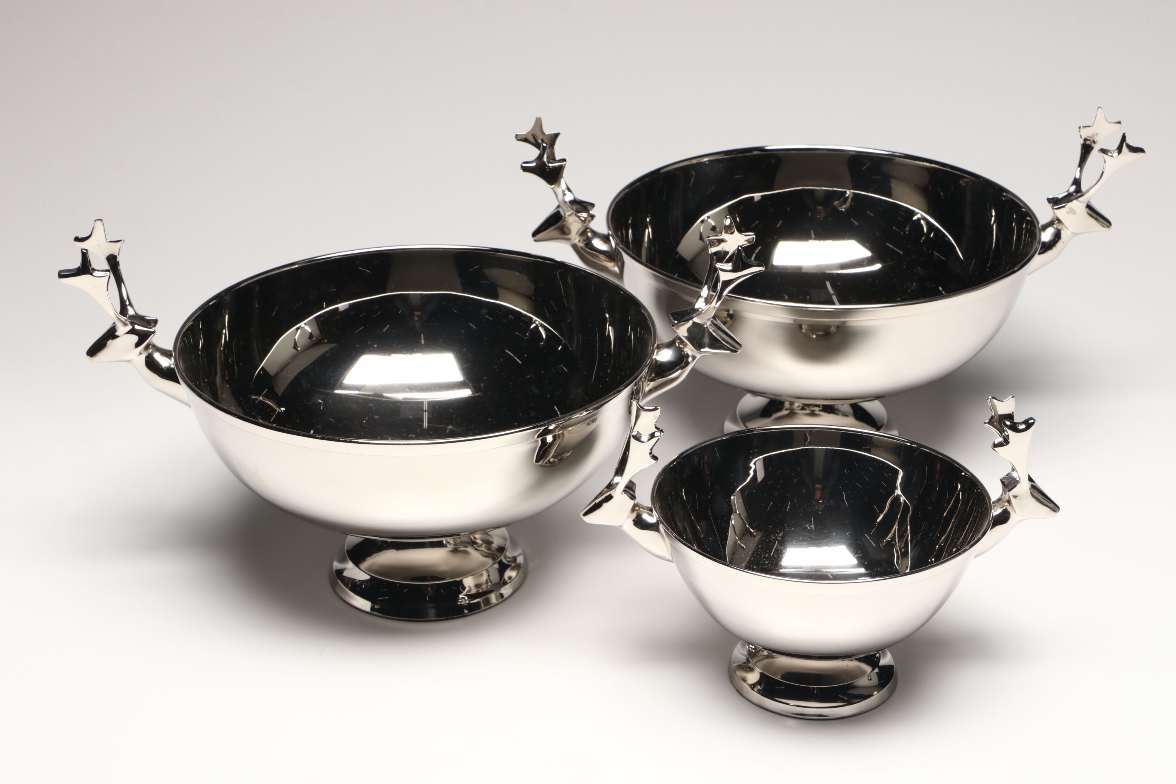 Crate & Barrel Stainless Steel Reindeer Bowls and More Christmas Homewares