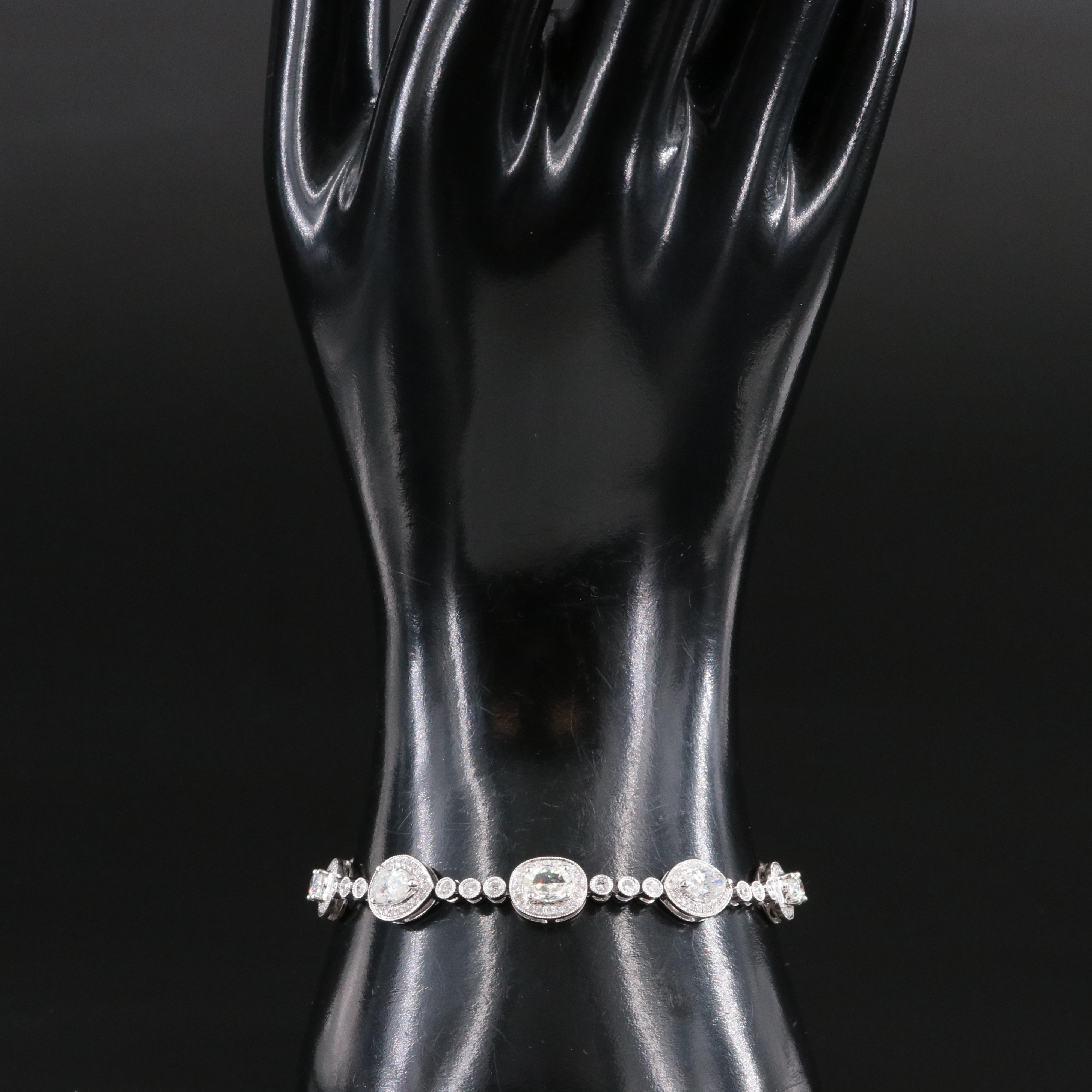 Michael Christoff 18K 6.42 CTW Diamond Bracelet