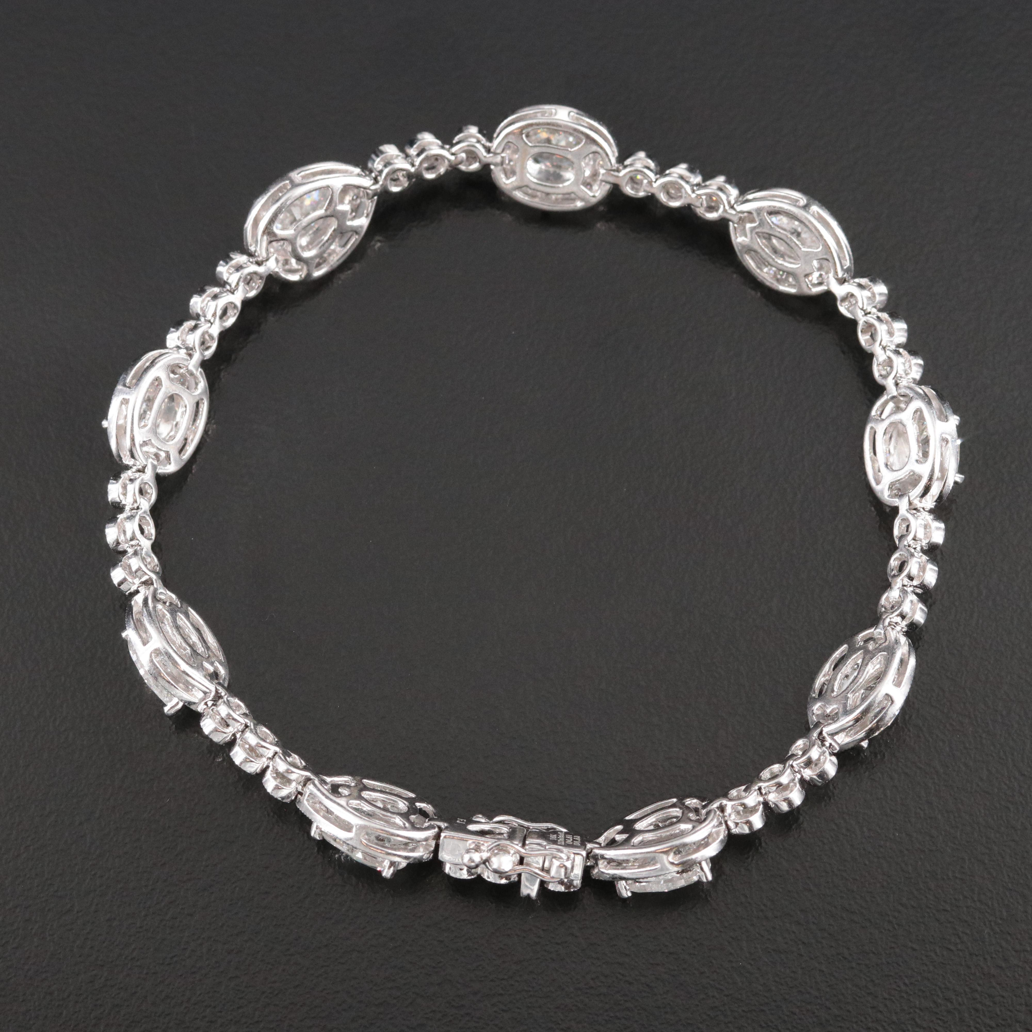 Michael Christoff 18K 6.42 CTW Diamond Bracelet