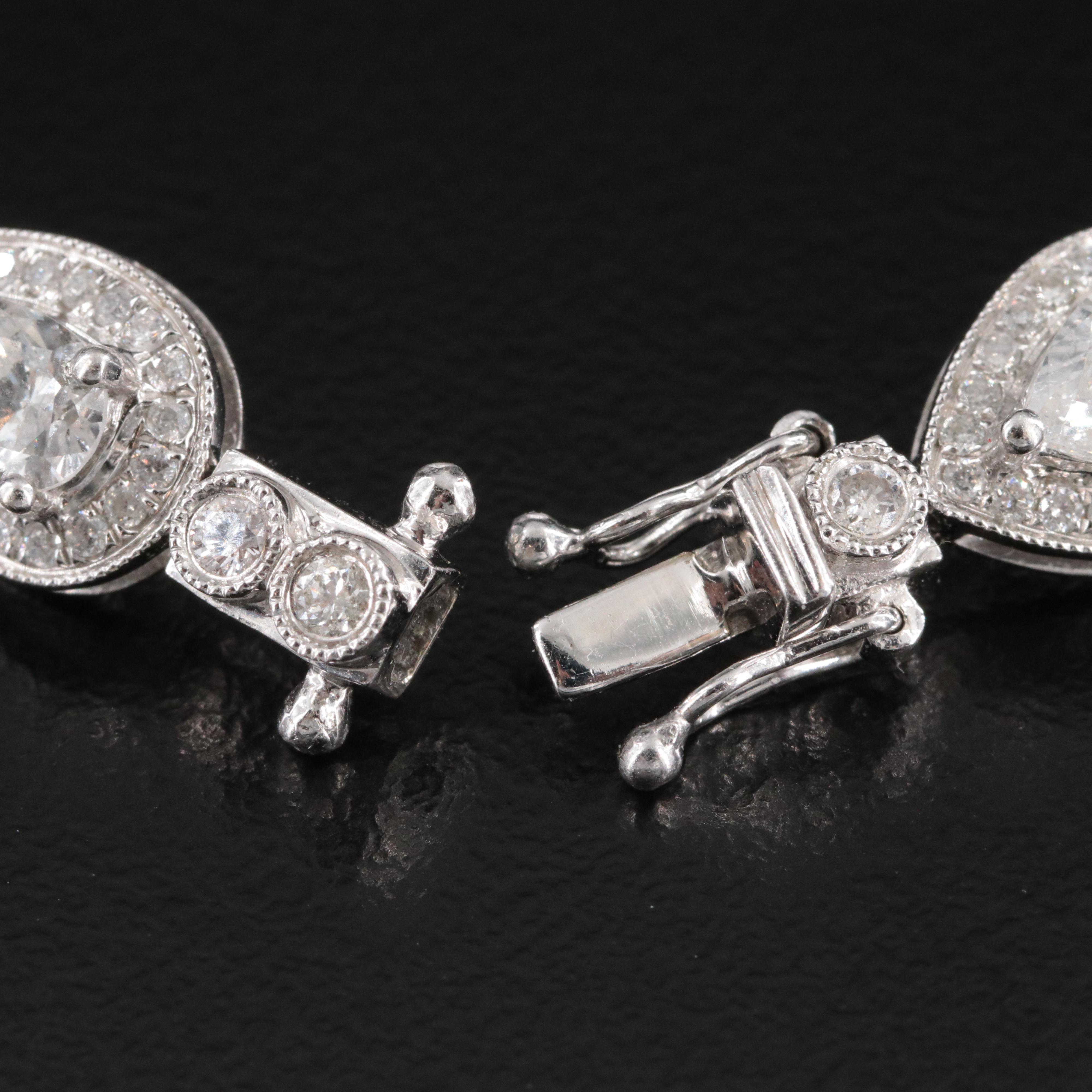 Michael Christoff 18K 6.42 CTW Diamond Bracelet