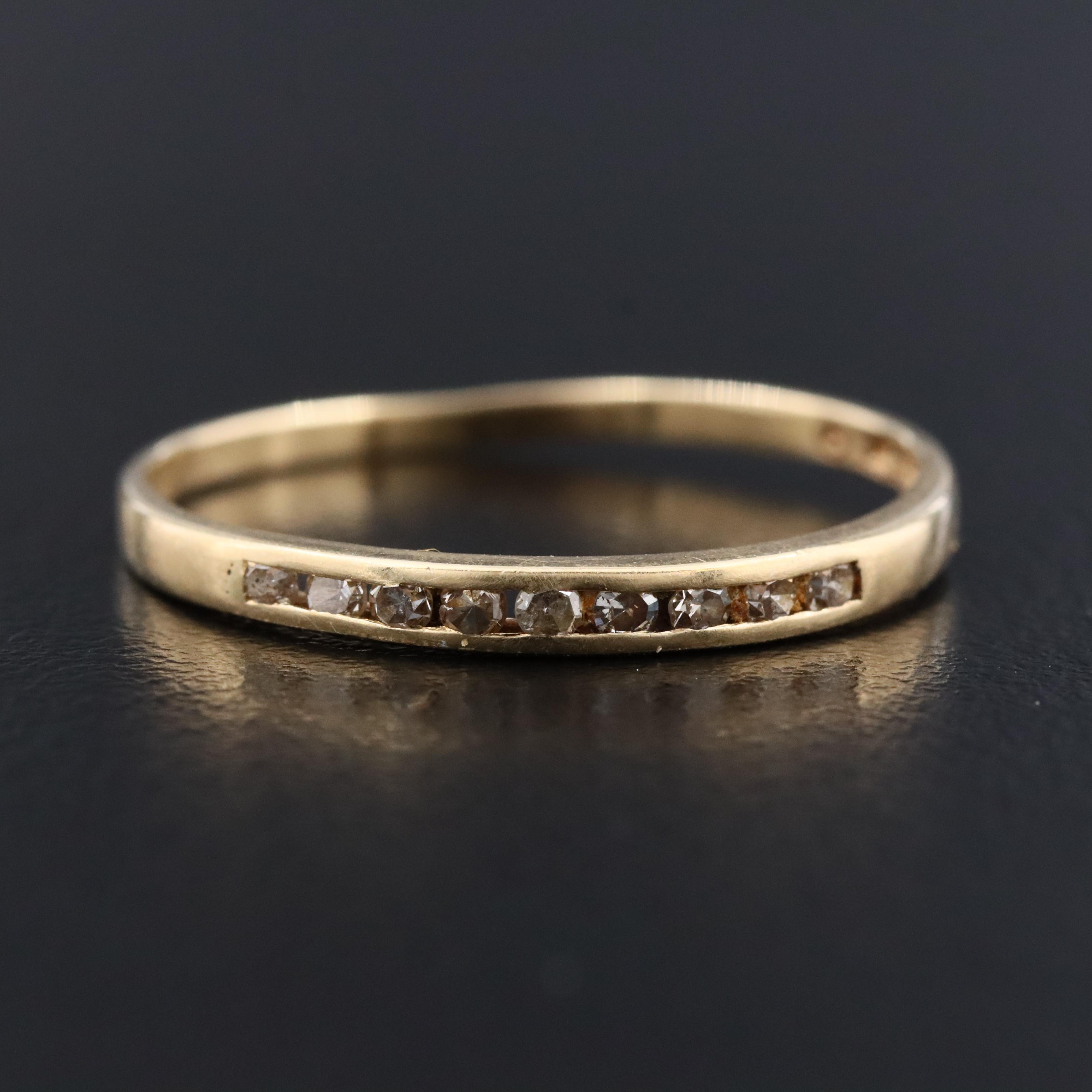 14K 0.14 CTW Diamond Ring