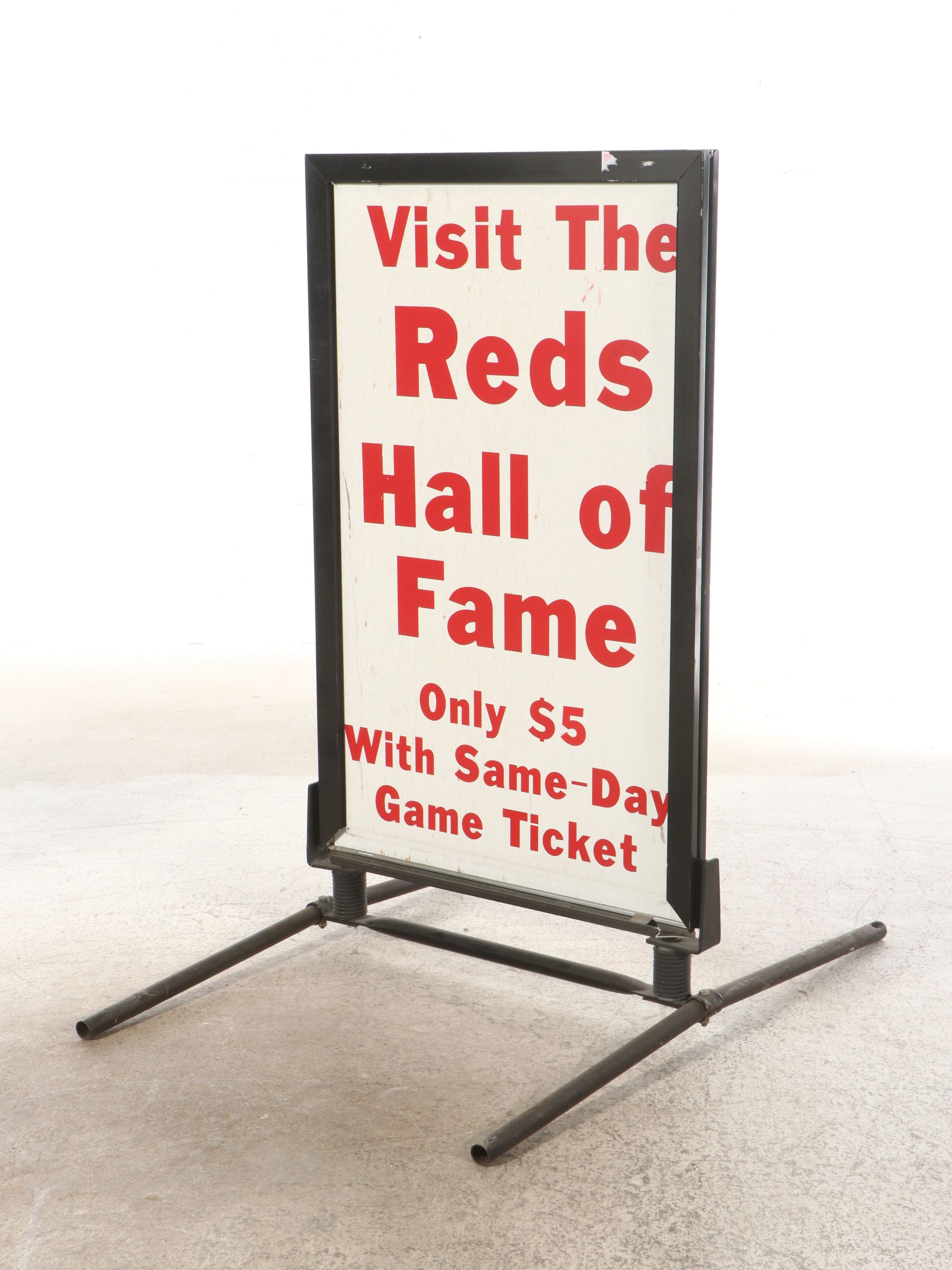 Cincinnati Reds Hall of Fame and Community Resource Center Signs