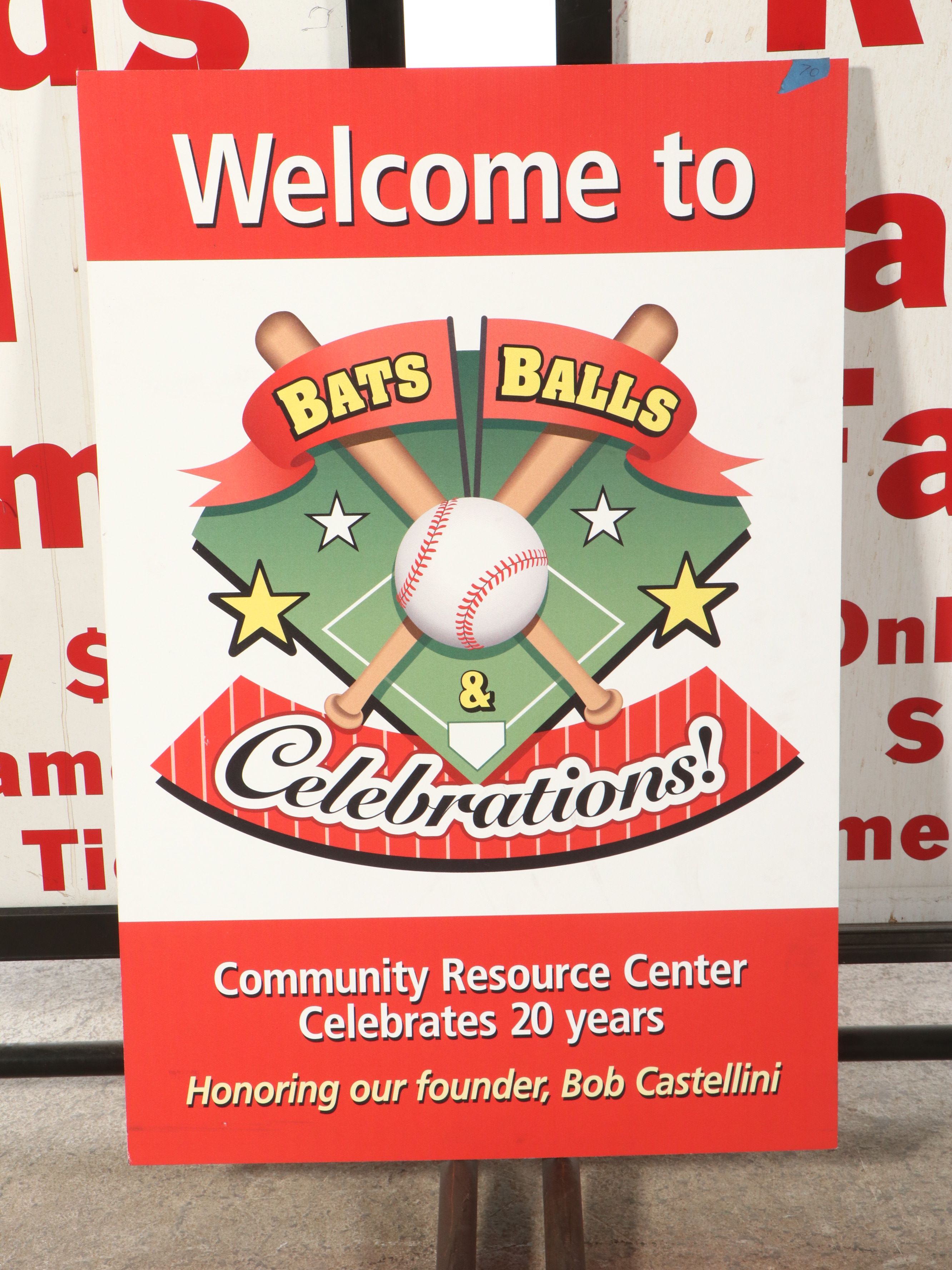 Cincinnati Reds Hall of Fame and Community Resource Center Signs