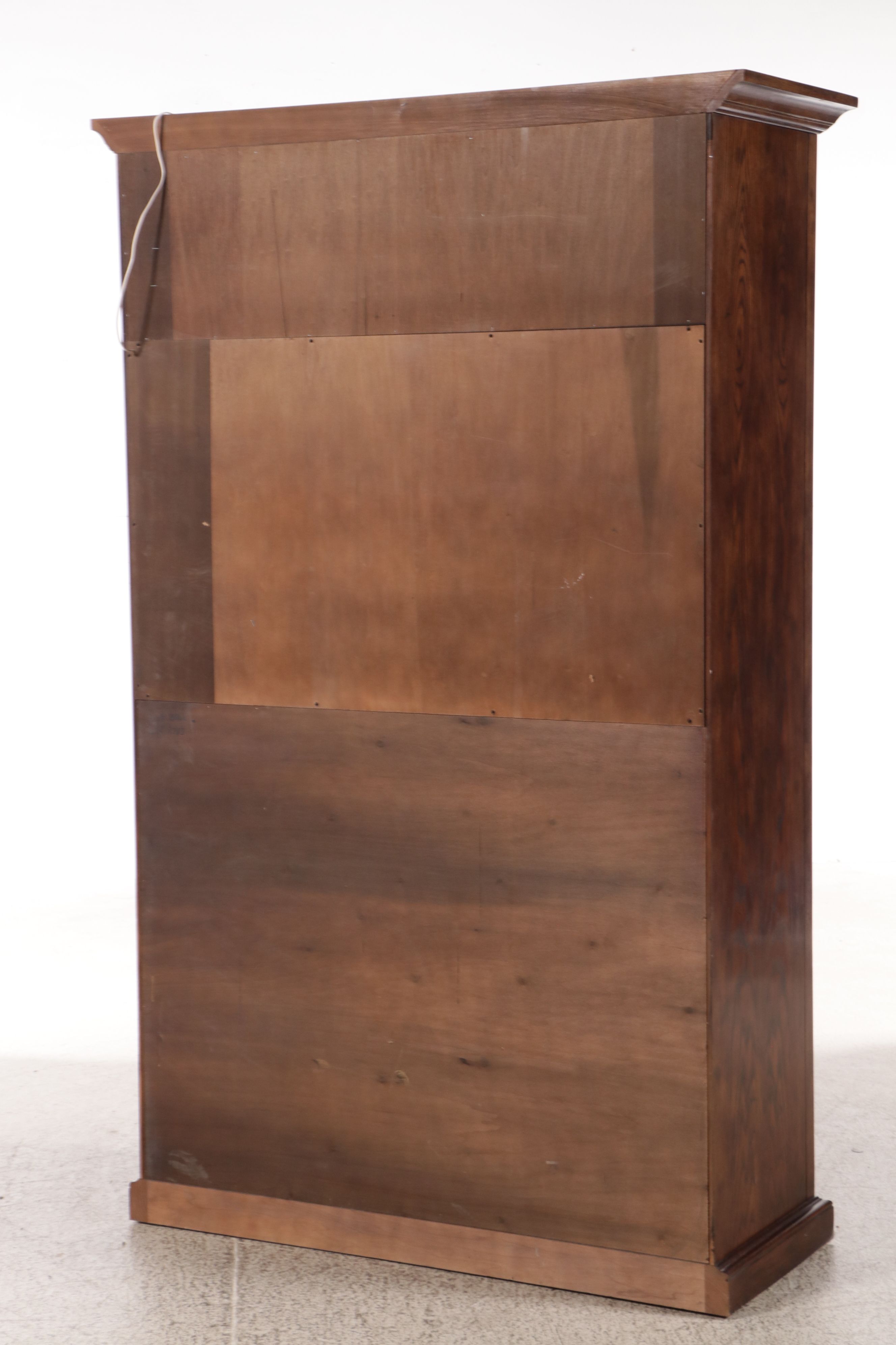 Henredon George II Style Pecan Armoire