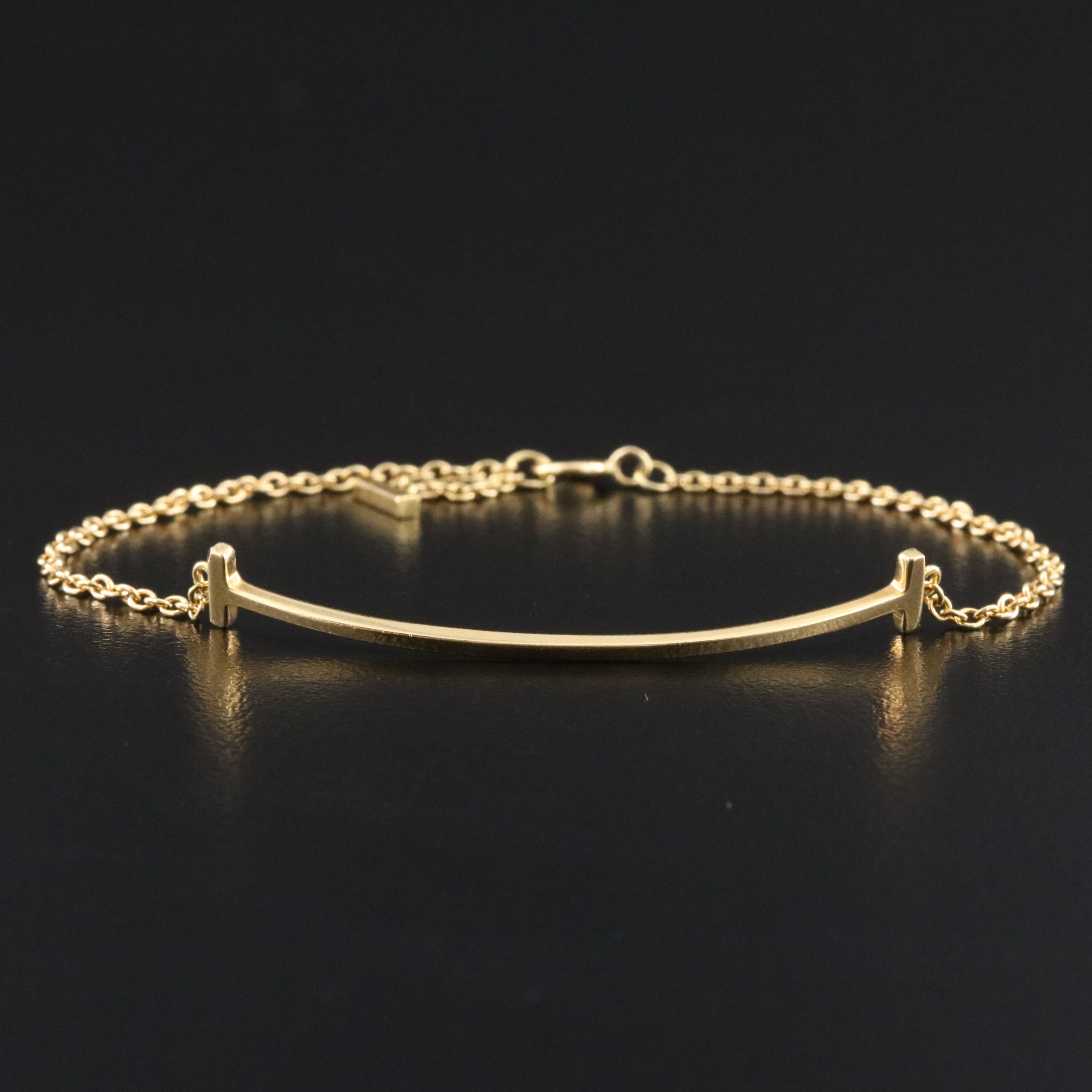 Tiffany & Co. Tiffany T 18K Smile Bracelet