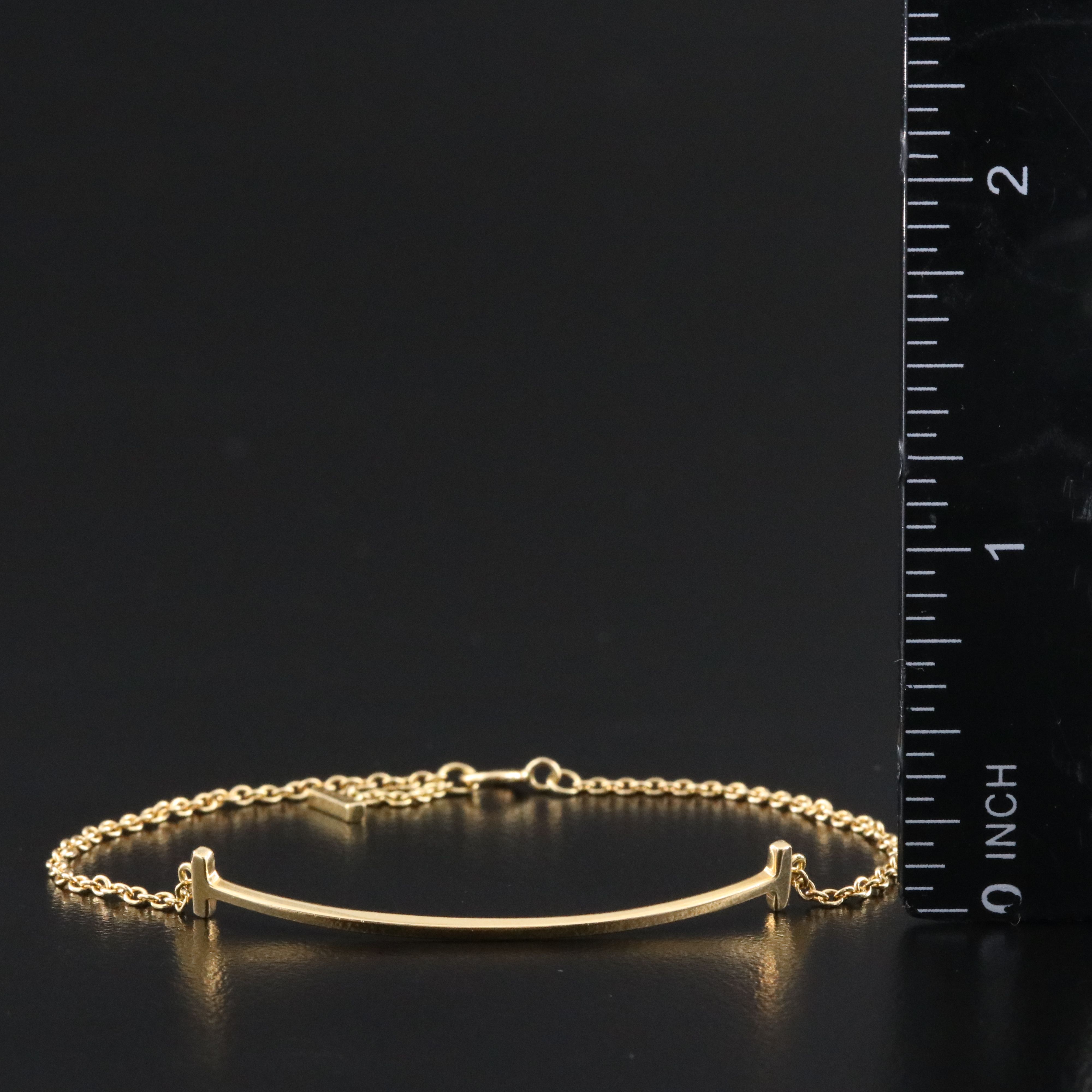 Tiffany & Co. Tiffany T 18K Smile Bracelet