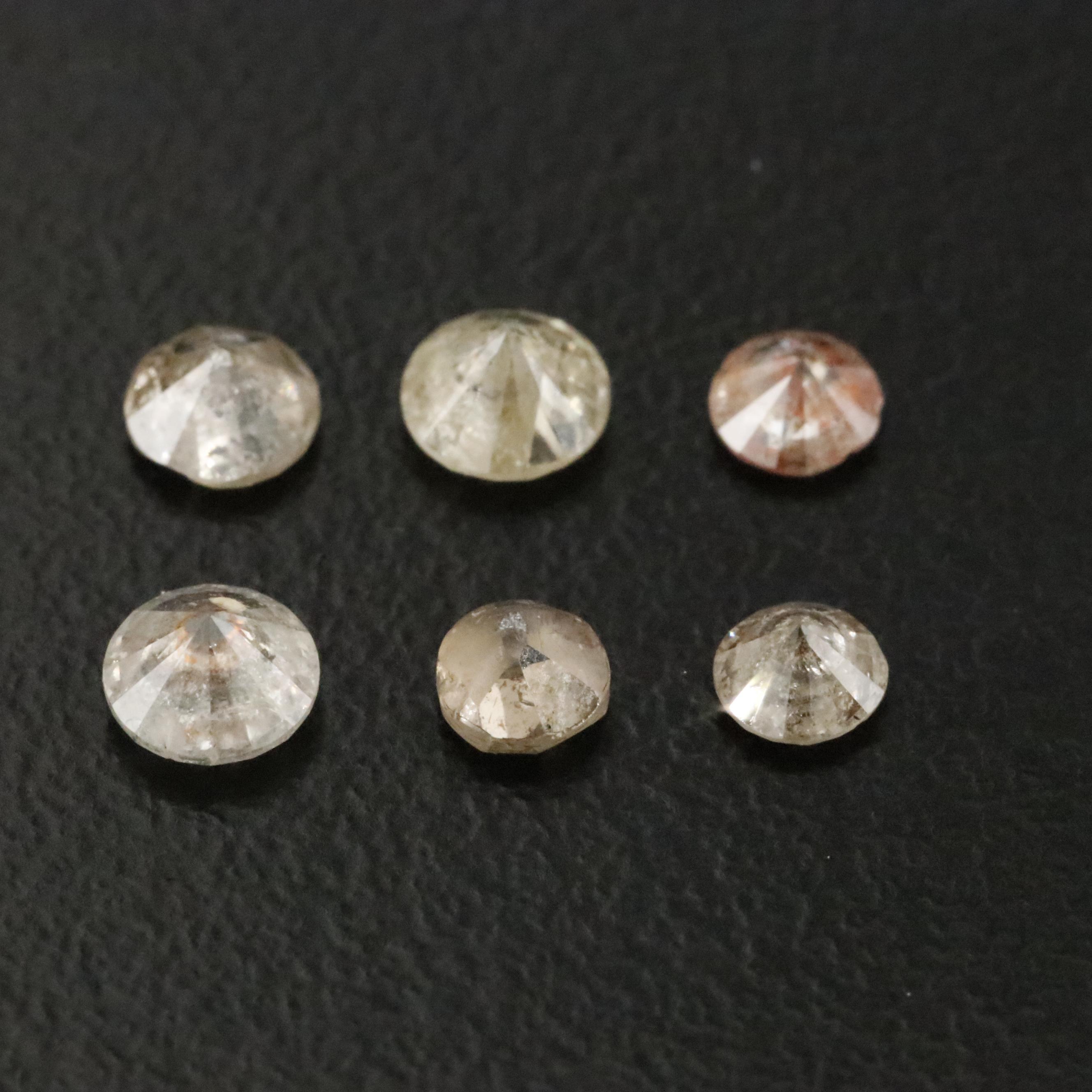 Loose 1.34 CTW Diamond Lot