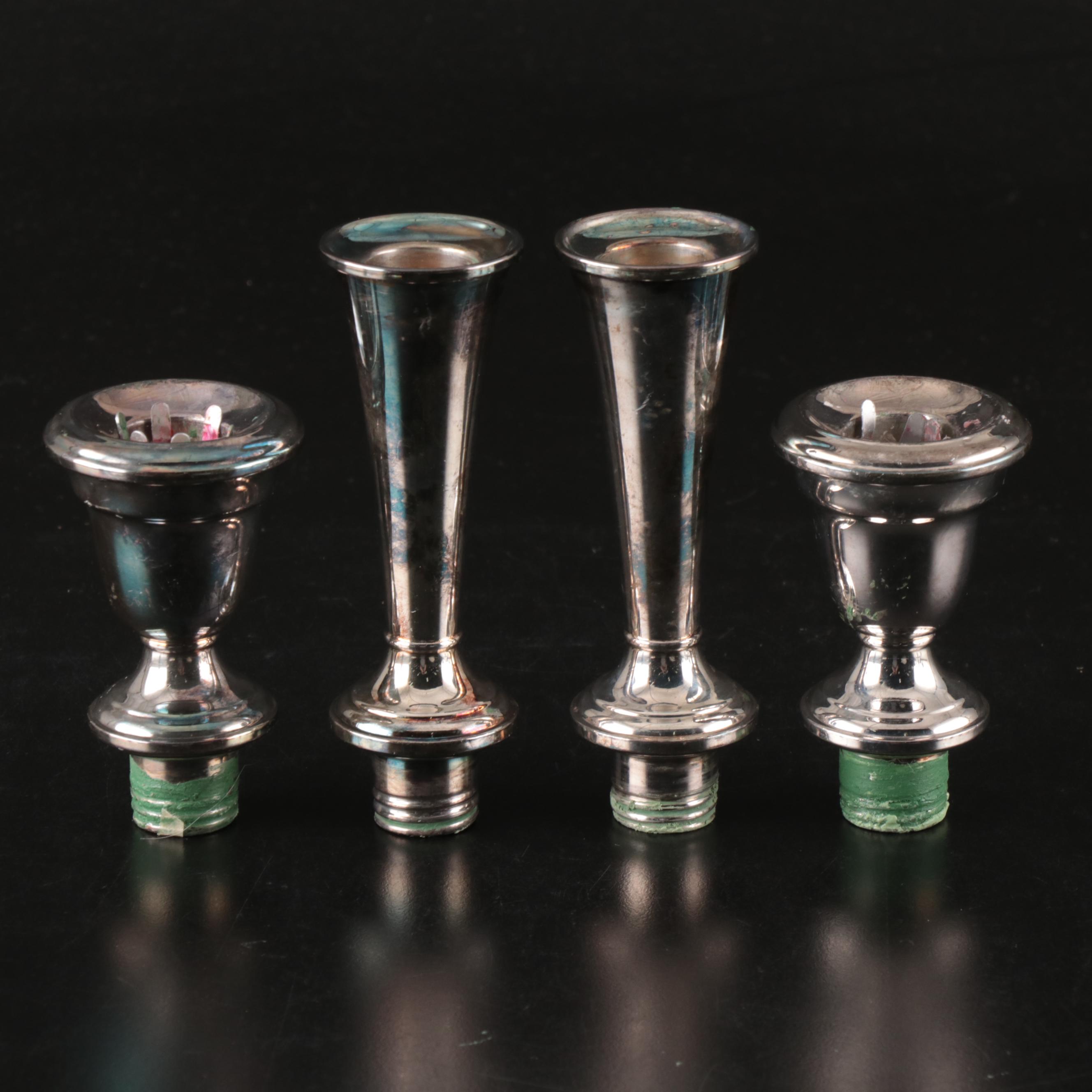 Gorham Silver Plate Candelabrum with Shaker