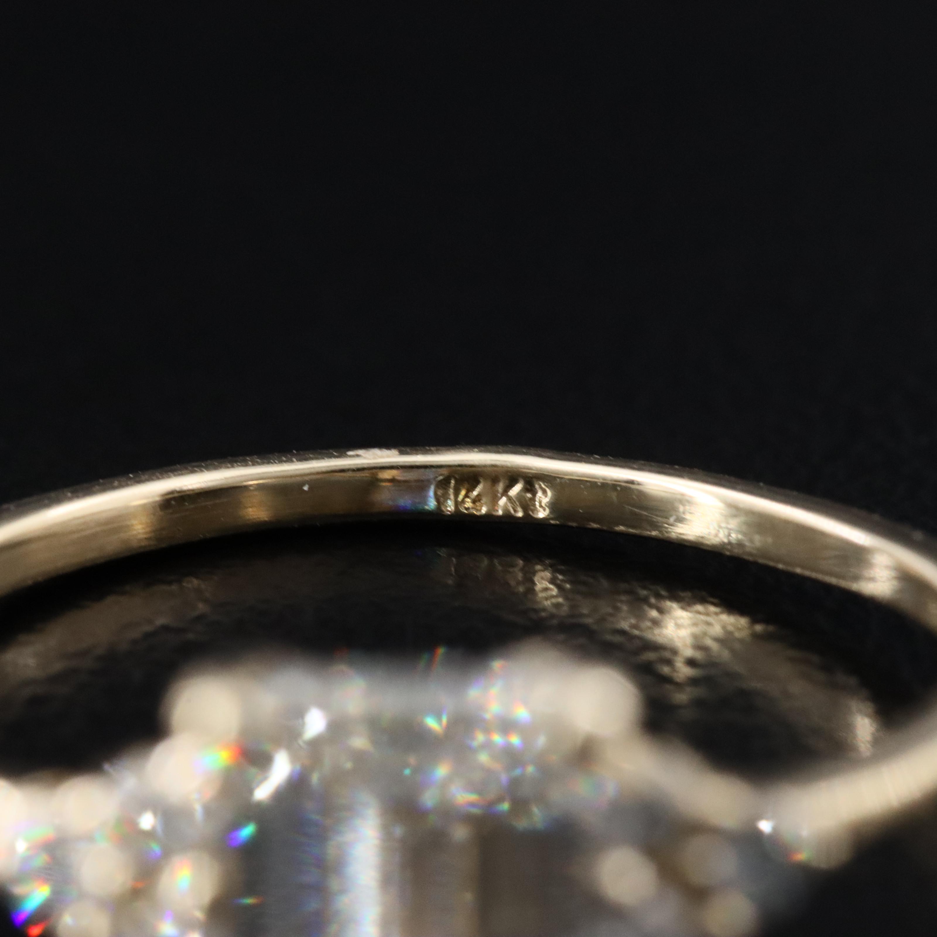 14K 2.17 CTW Lab Grown Diamond Ring with IGI Report