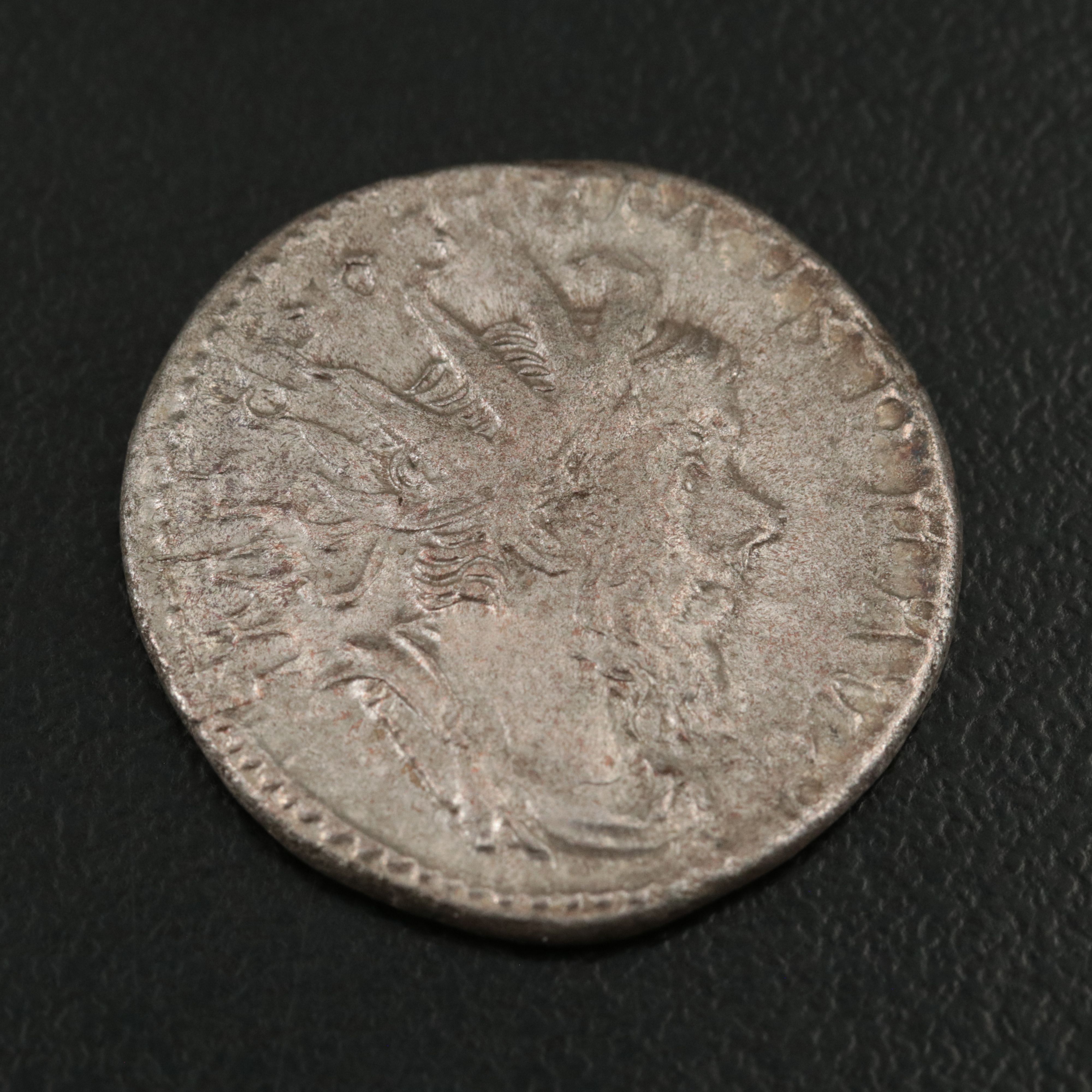 Ancient Roman Imperial AR Antoninianus Coin of Postumus, ca. 260 A.D.
