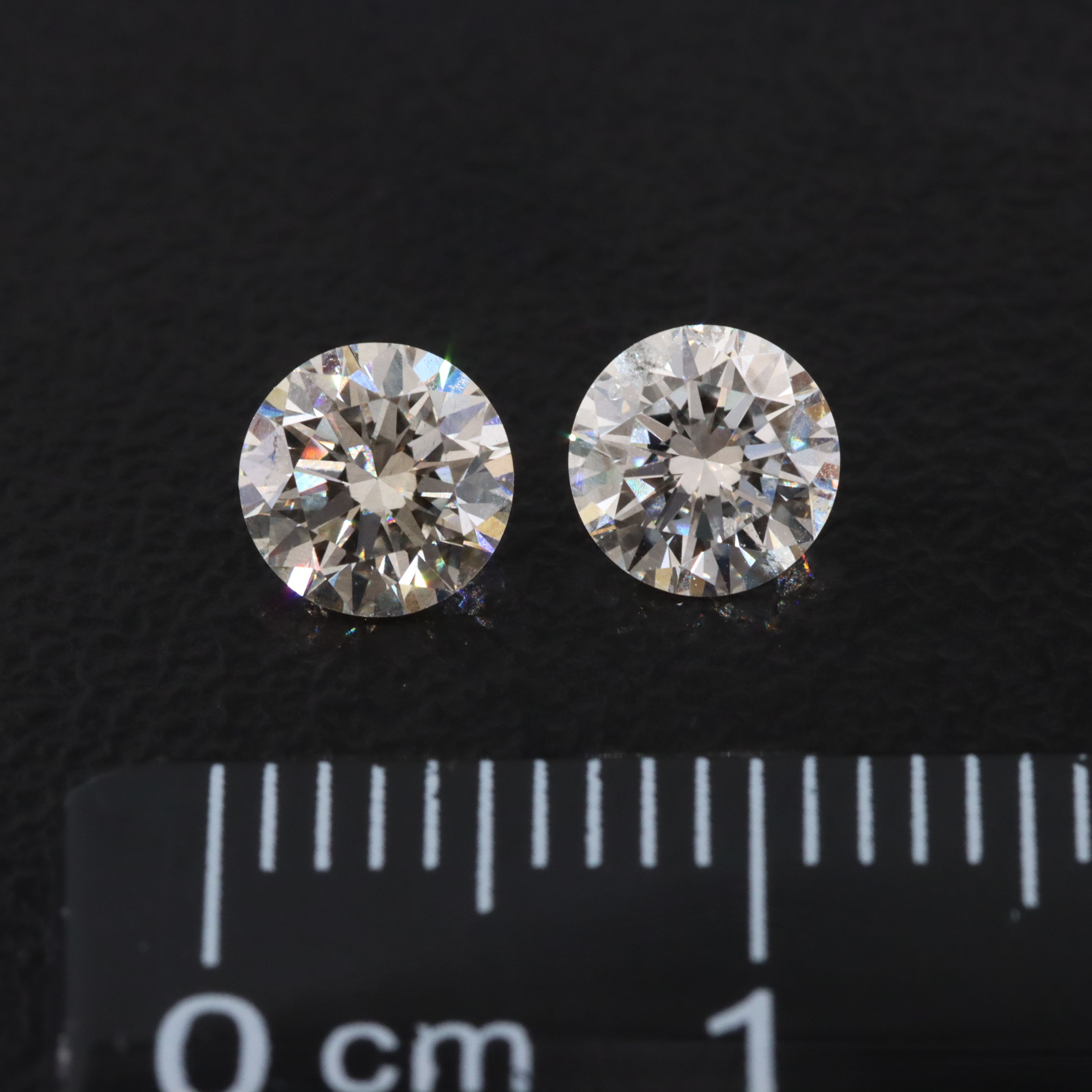 Loose 1.03 CTW Lab Grown Diamond Pair