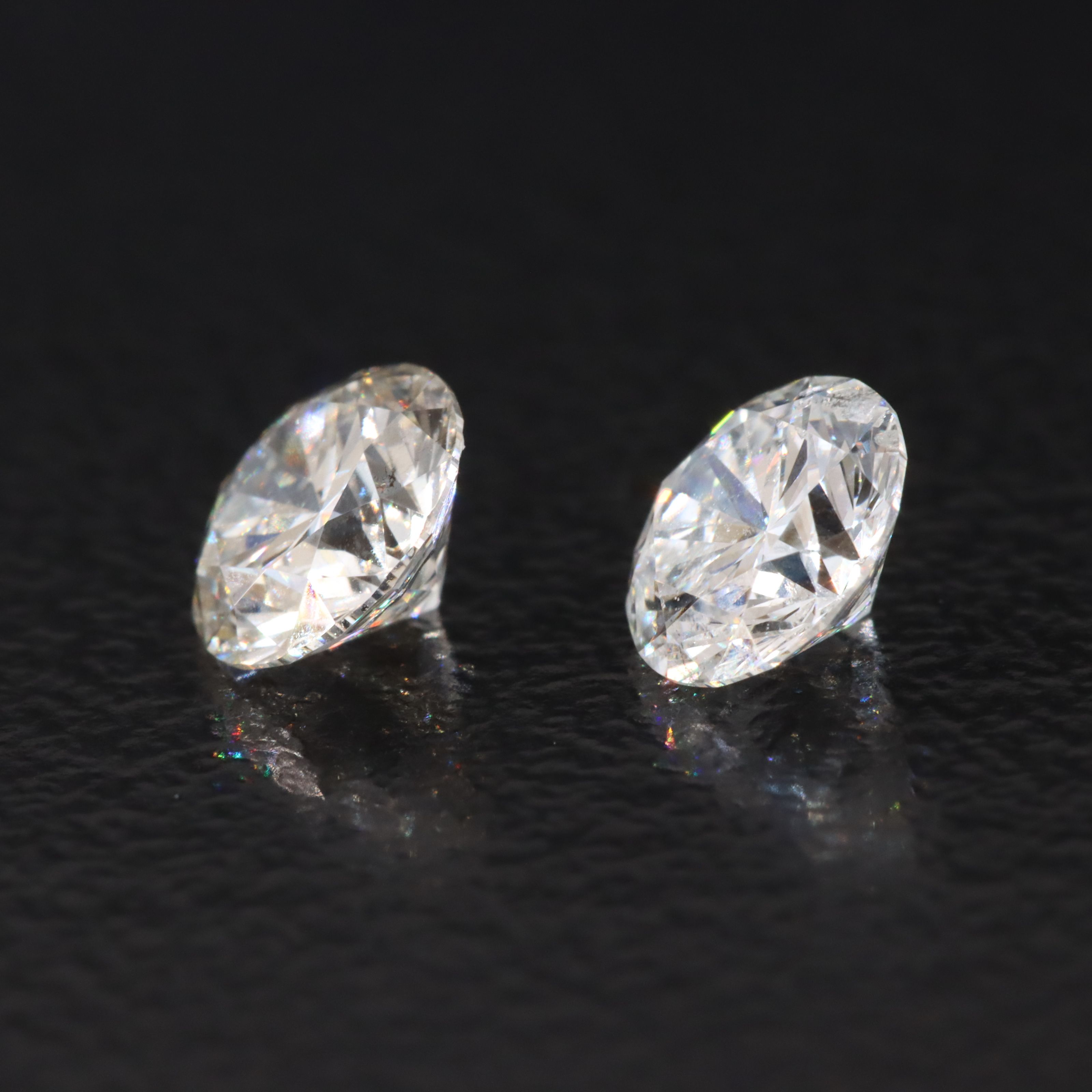Loose 1.03 CTW Lab Grown Diamond Pair