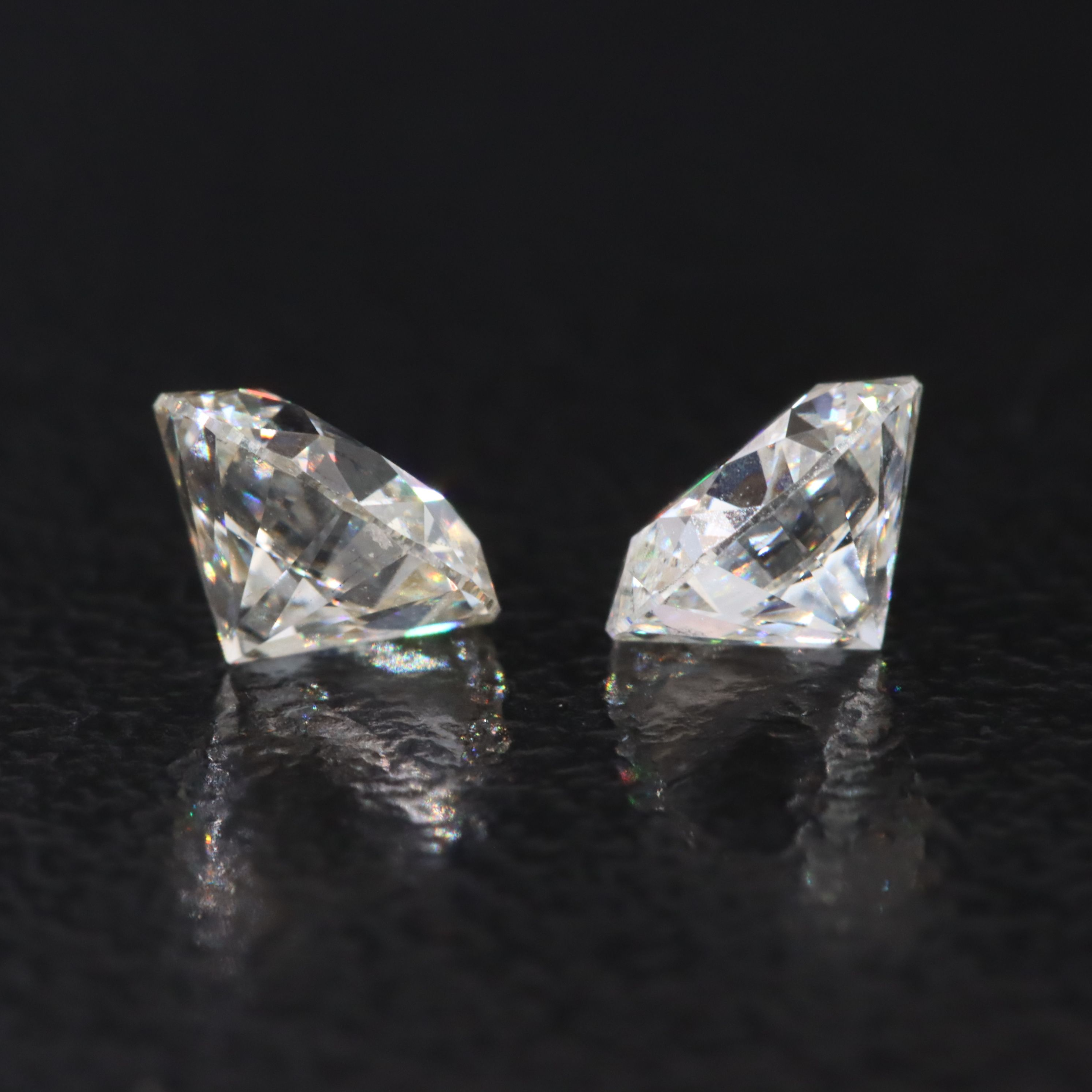 Loose 1.03 CTW Lab Grown Diamond Pair