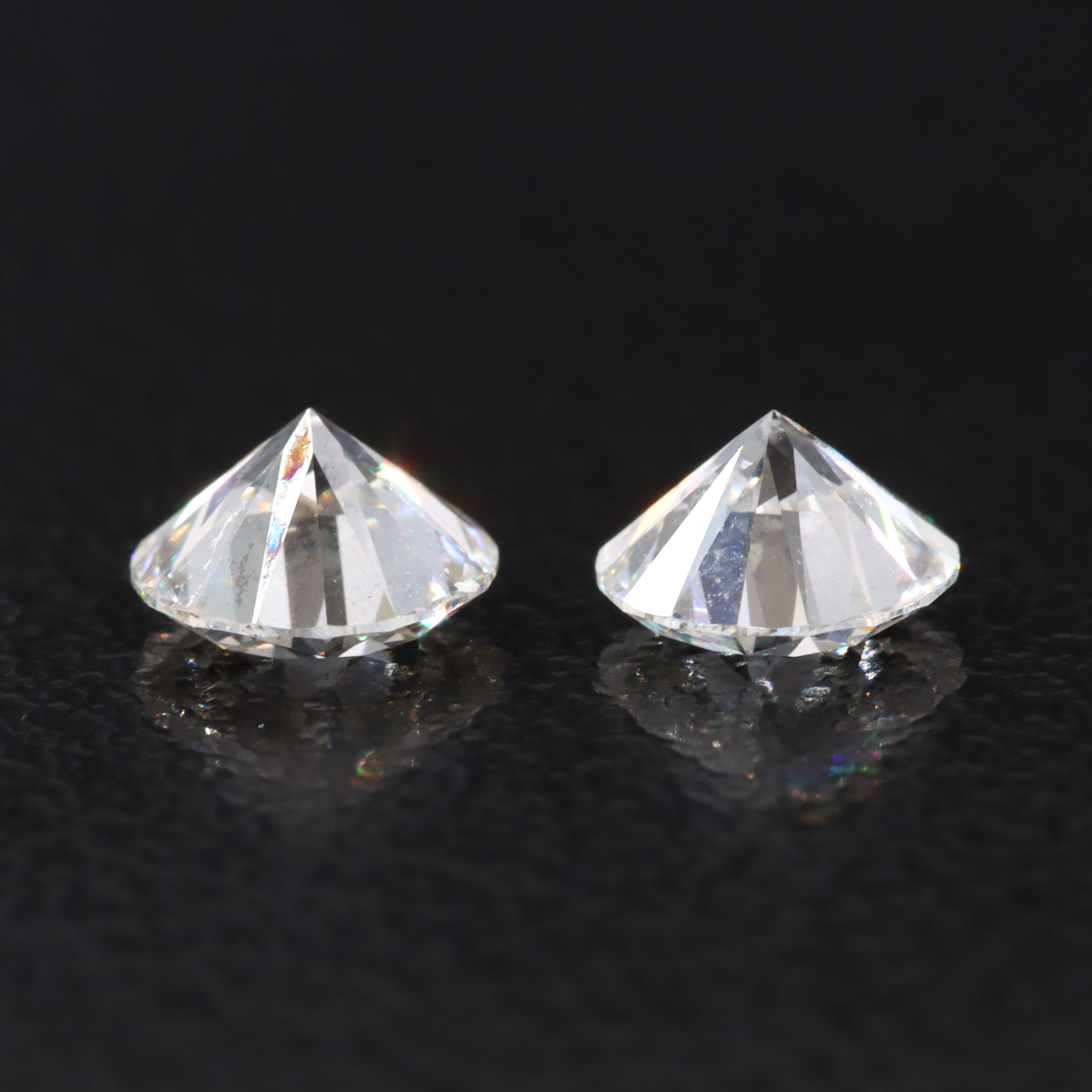 Loose 1.03 CTW Lab Grown Diamond Pair