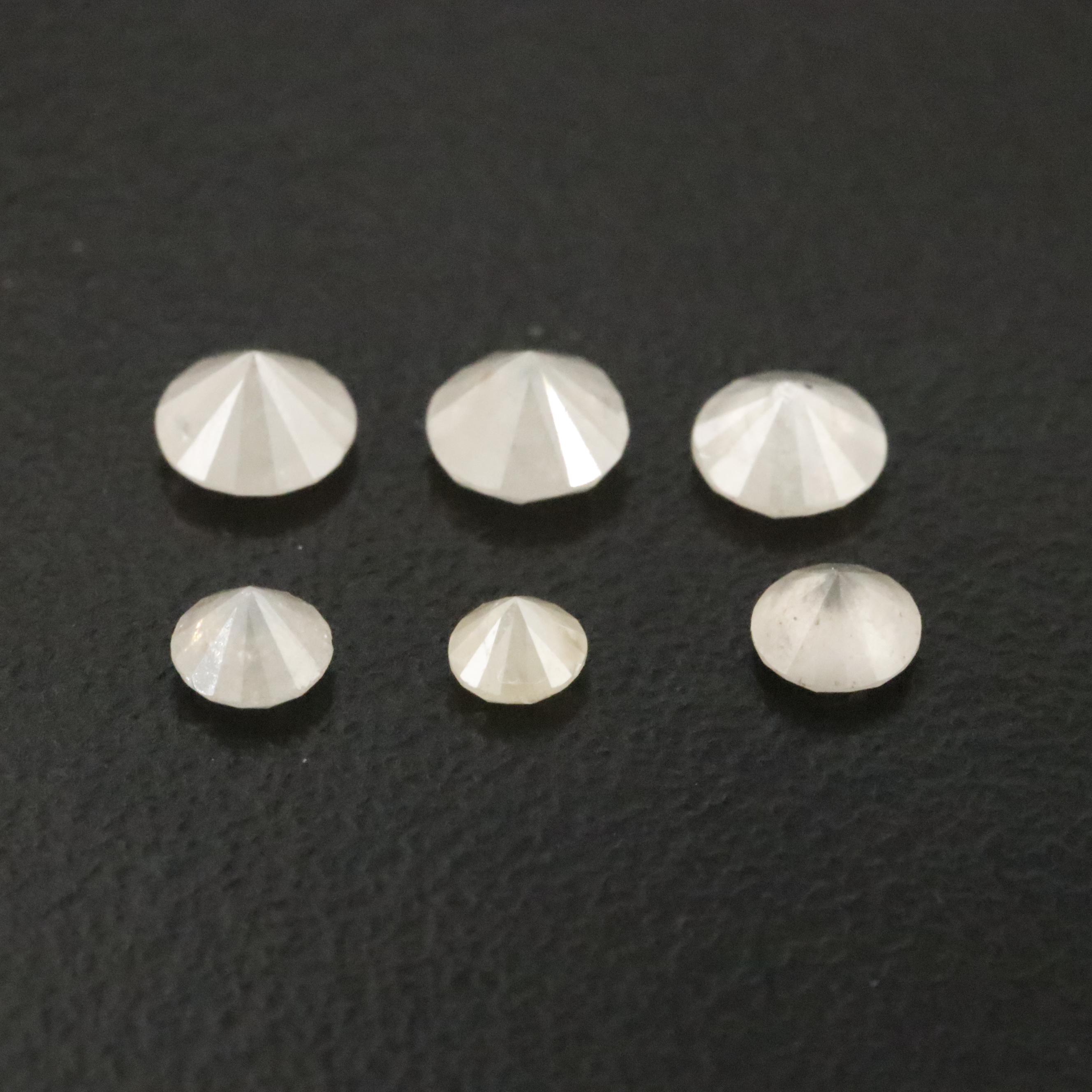 Loose 1.36 CTW Diamond Lot