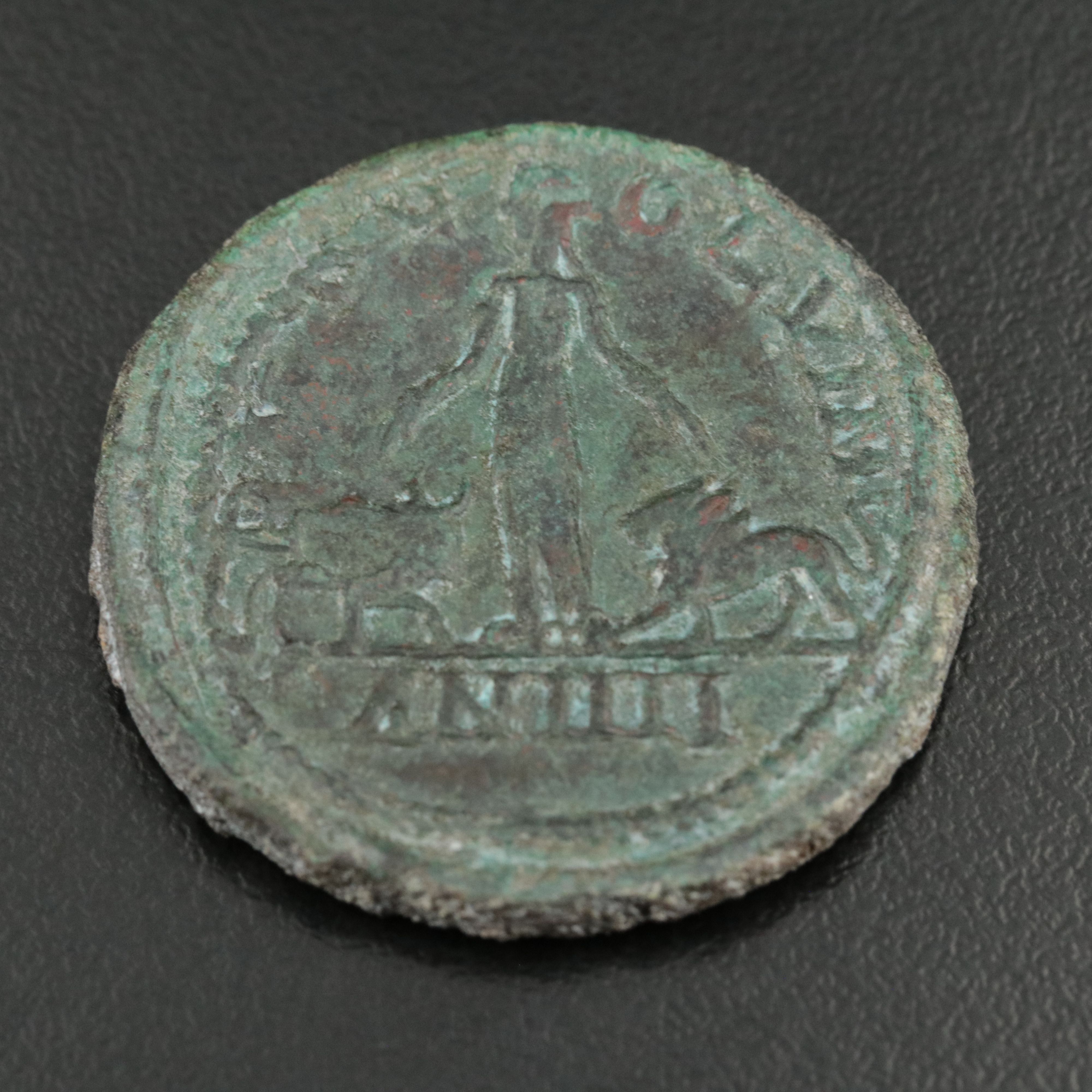 Ancient Roman Provincial Æ Sestertius Coin of Gordian III, ca. 242 A.D.